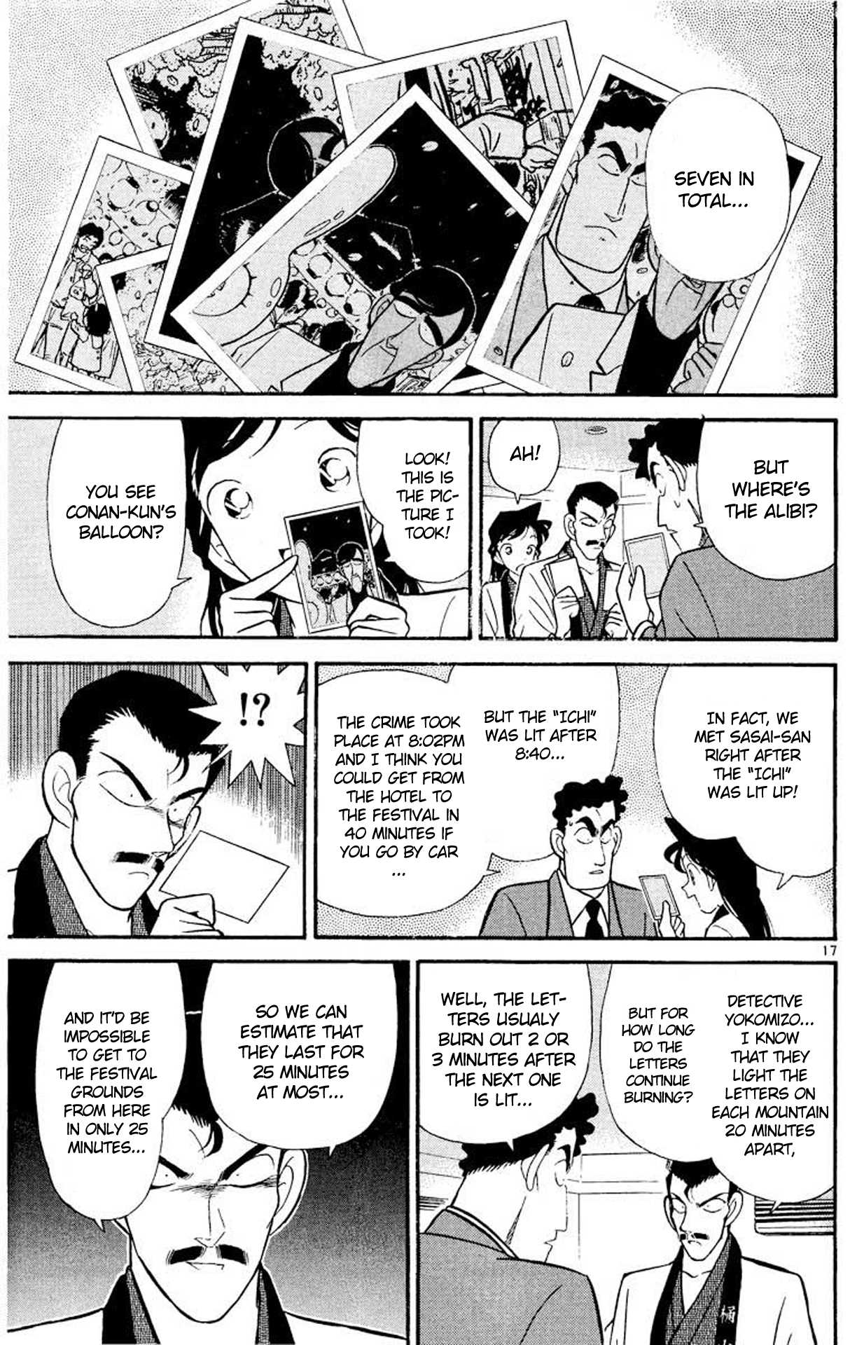 Detective Conan Chapter 59 page 18 - Chapter 59: Festival Night