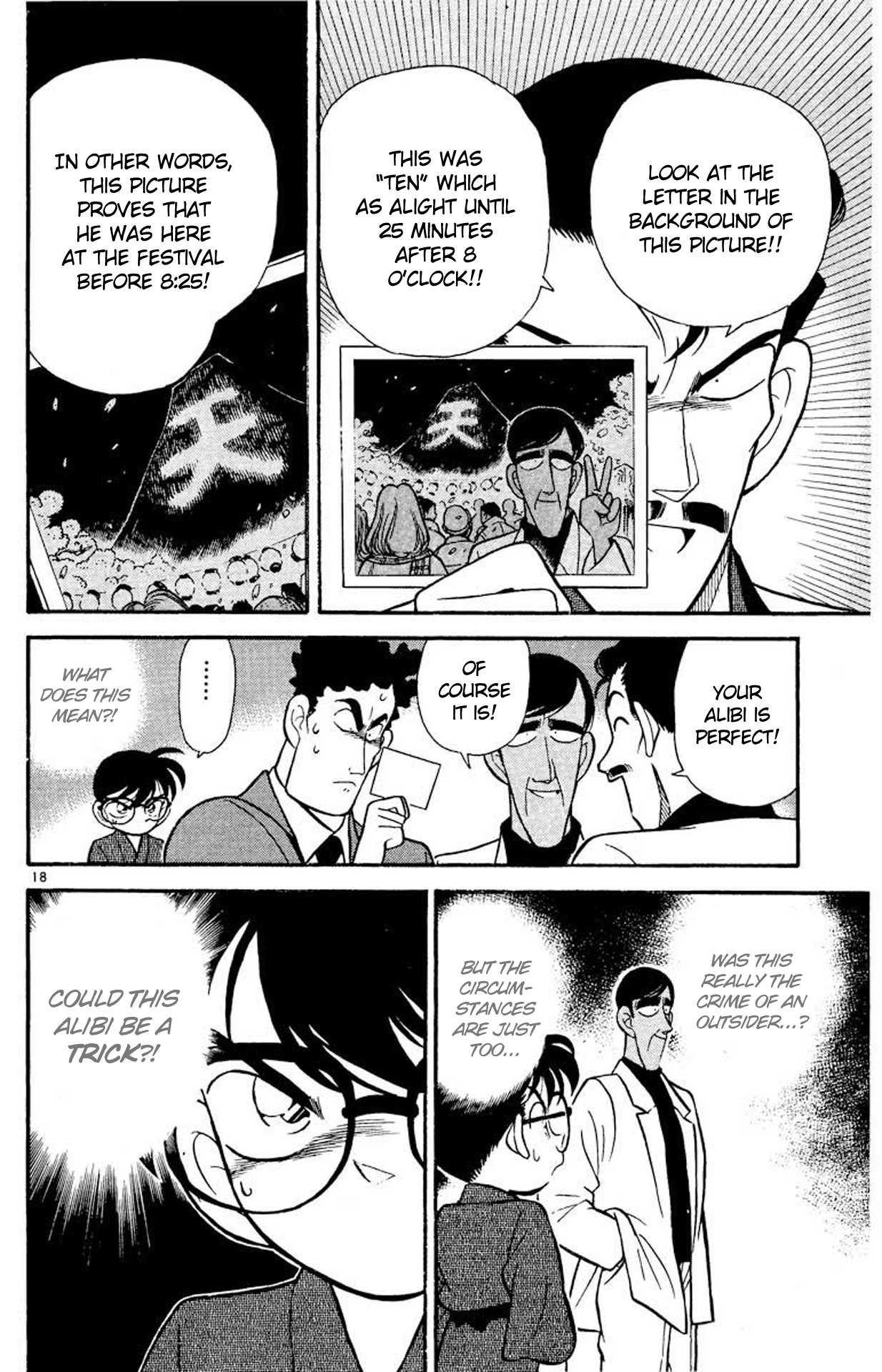 Detective Conan Chapter 59 page 19 - Chapter 59: Festival Night