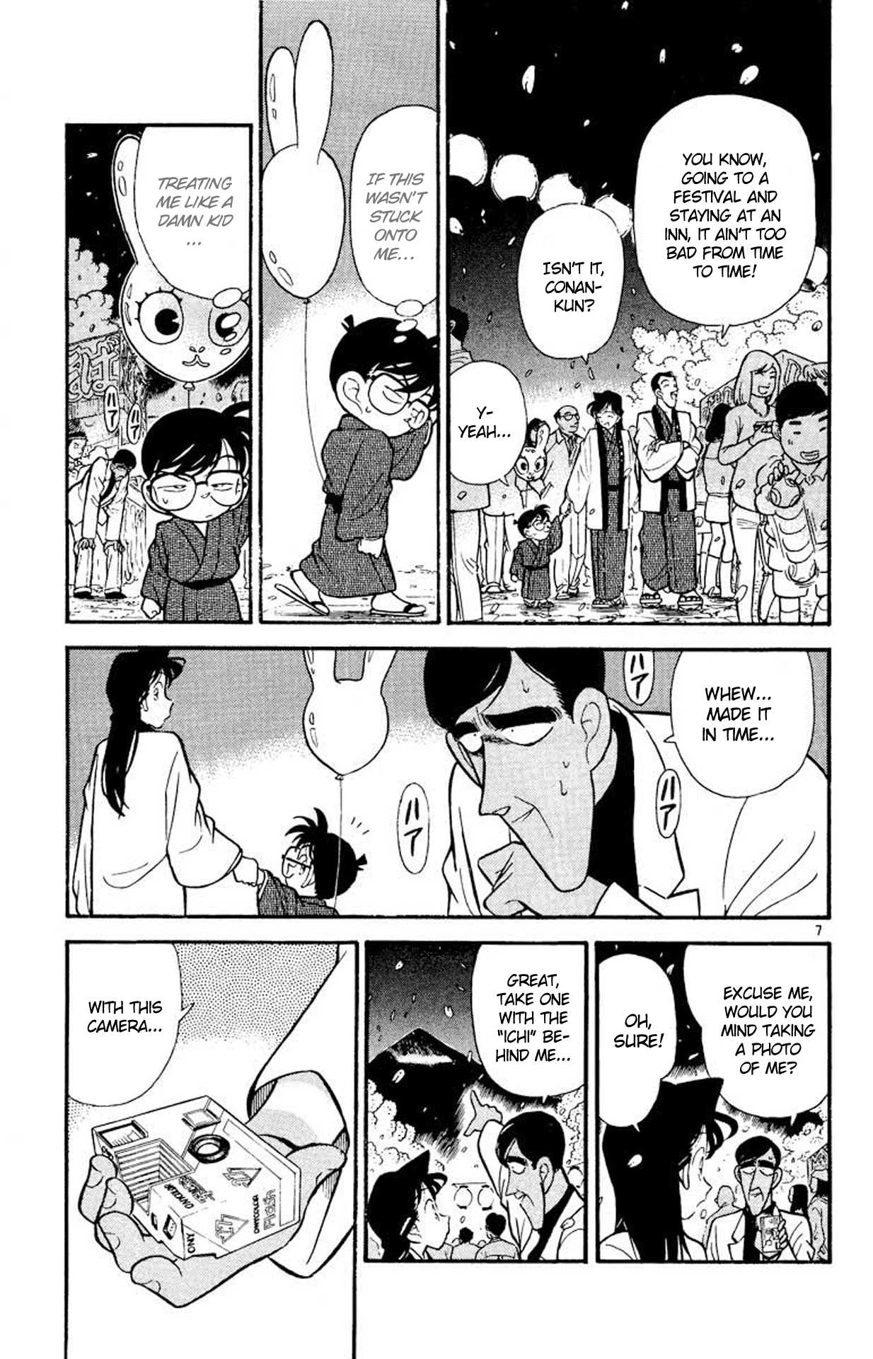 Detective Conan Chapter 59 page 8 - Chapter 59: Festival Night