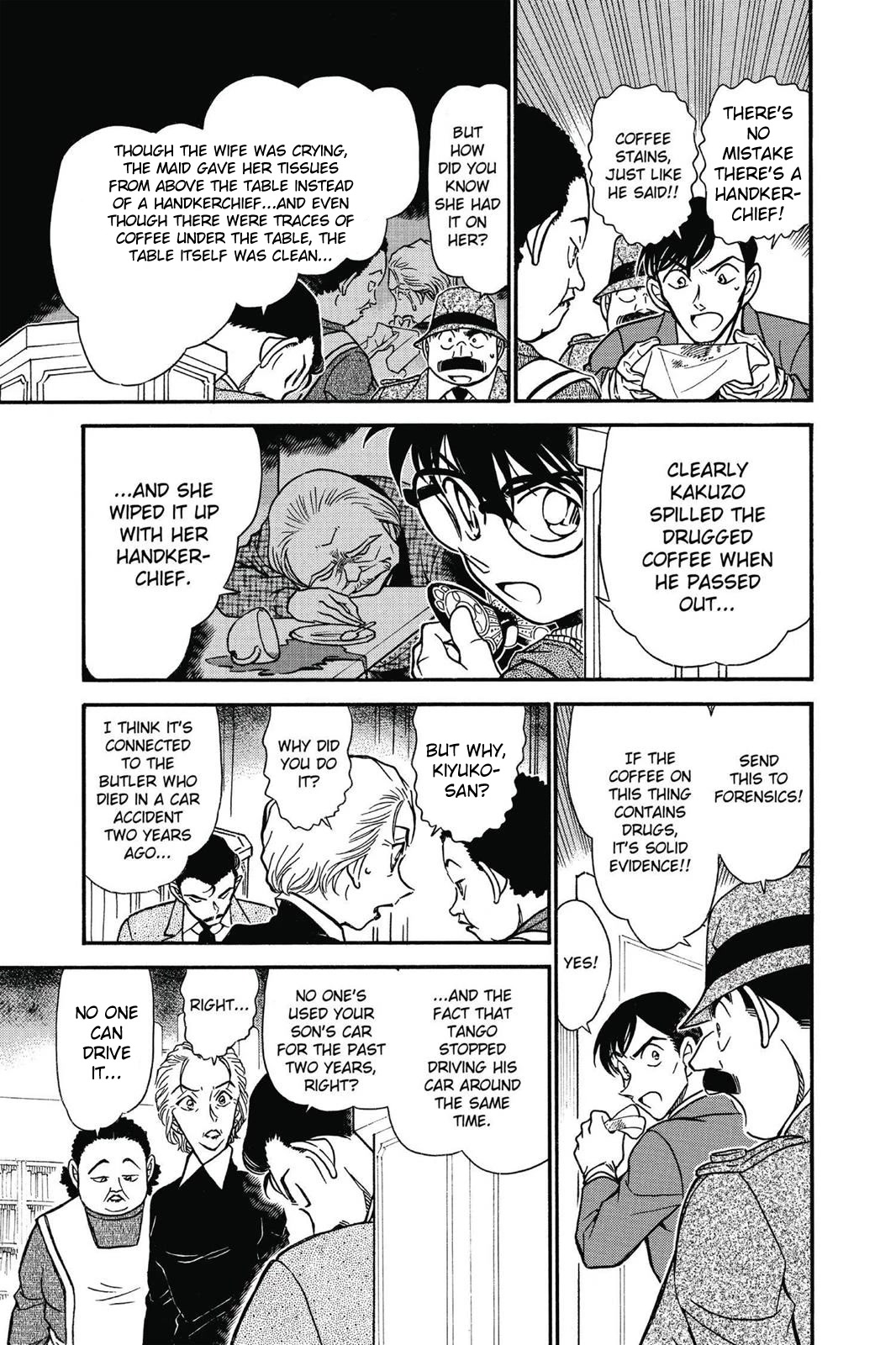 Detective Conan Chapter 590 page 16 - Chapter 590: Gloves of Sorrow