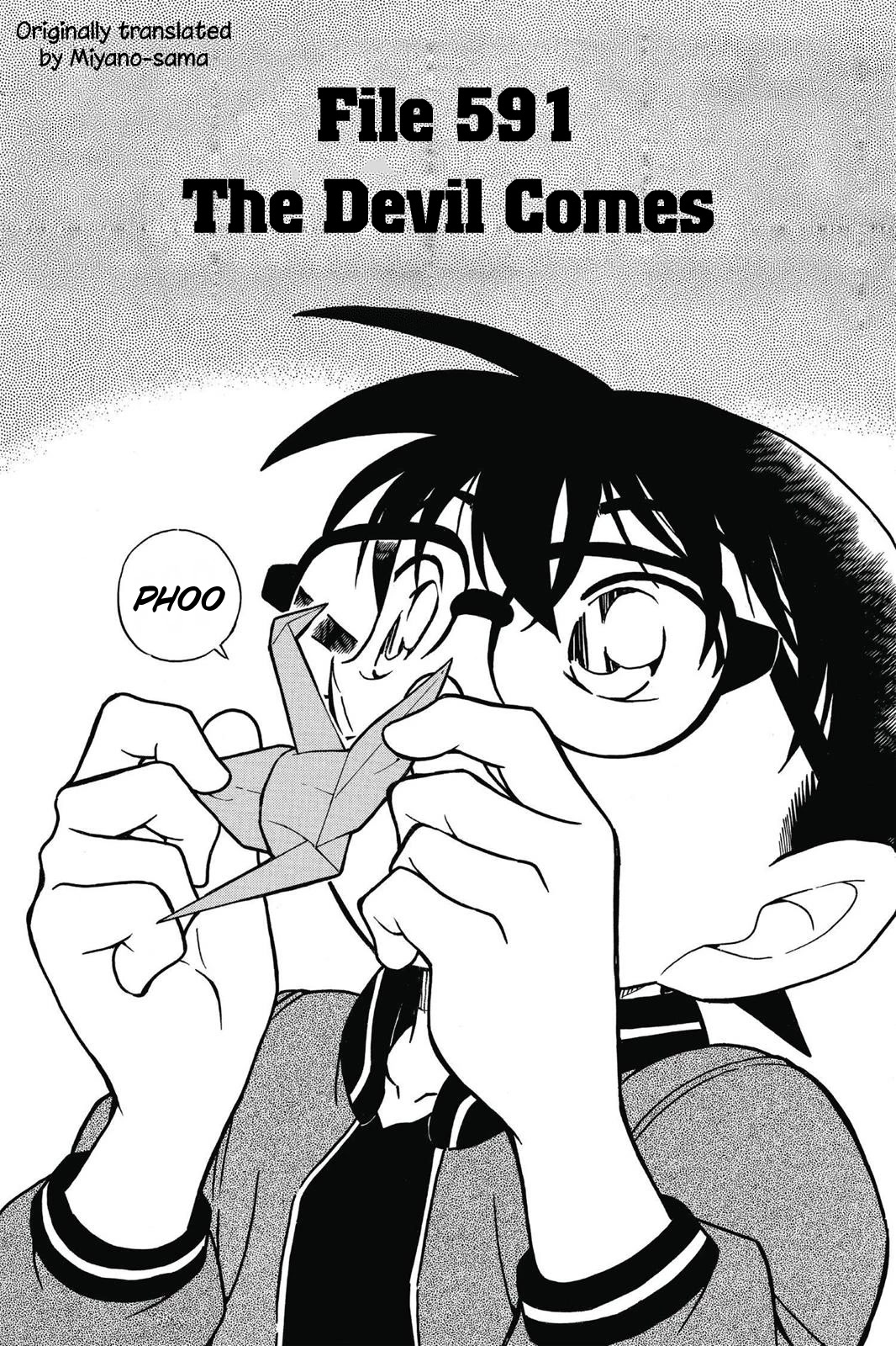 Detective Conan Chapter 591 page 2 - Chapter 591: The Devil Comes