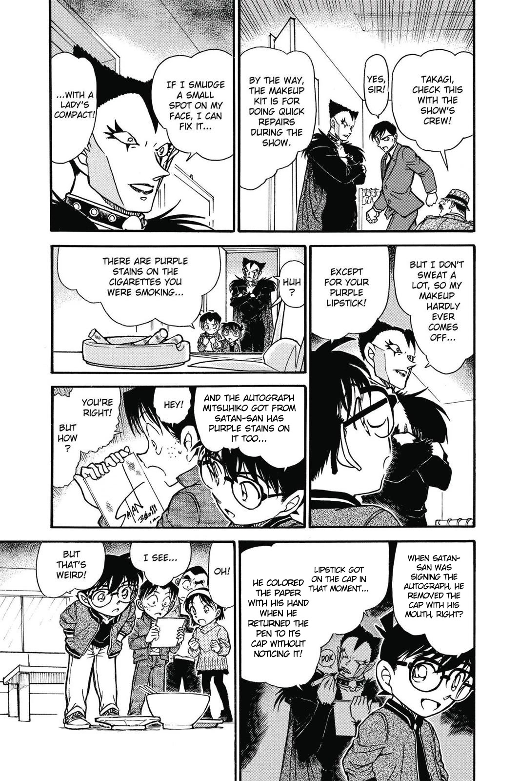 Detective Conan Chapter 592 page 10 - Chapter 592: The Satanic Trick