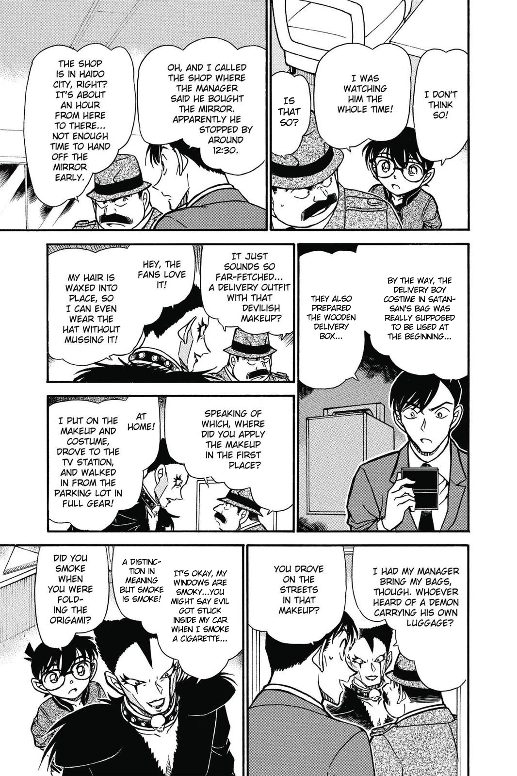 Detective Conan Chapter 592 page 14 - Chapter 592: The Satanic Trick
