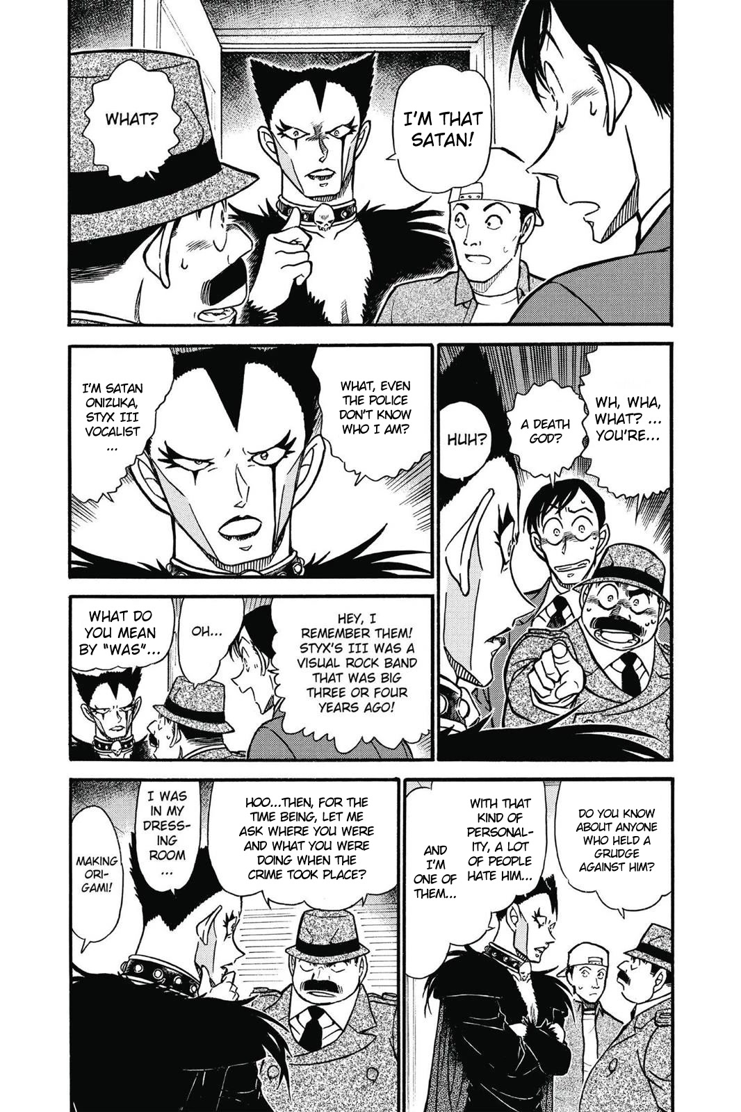Detective Conan Chapter 592 page 4 - Chapter 592: The Satanic Trick