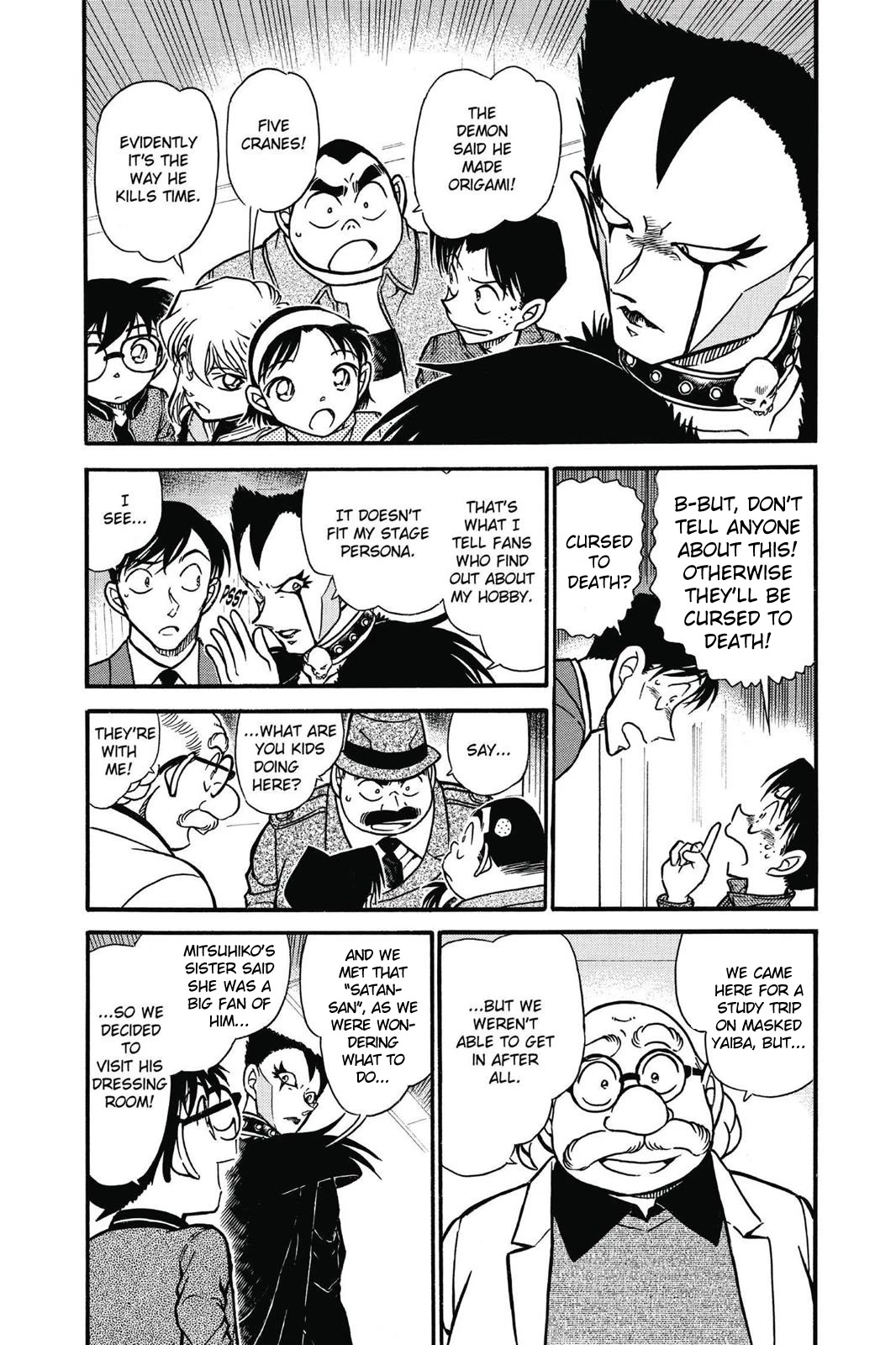Detective Conan Chapter 592 page 5 - Chapter 592: The Satanic Trick