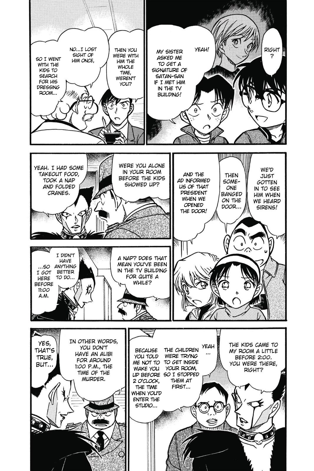 Detective Conan Chapter 592 page 6 - Chapter 592: The Satanic Trick