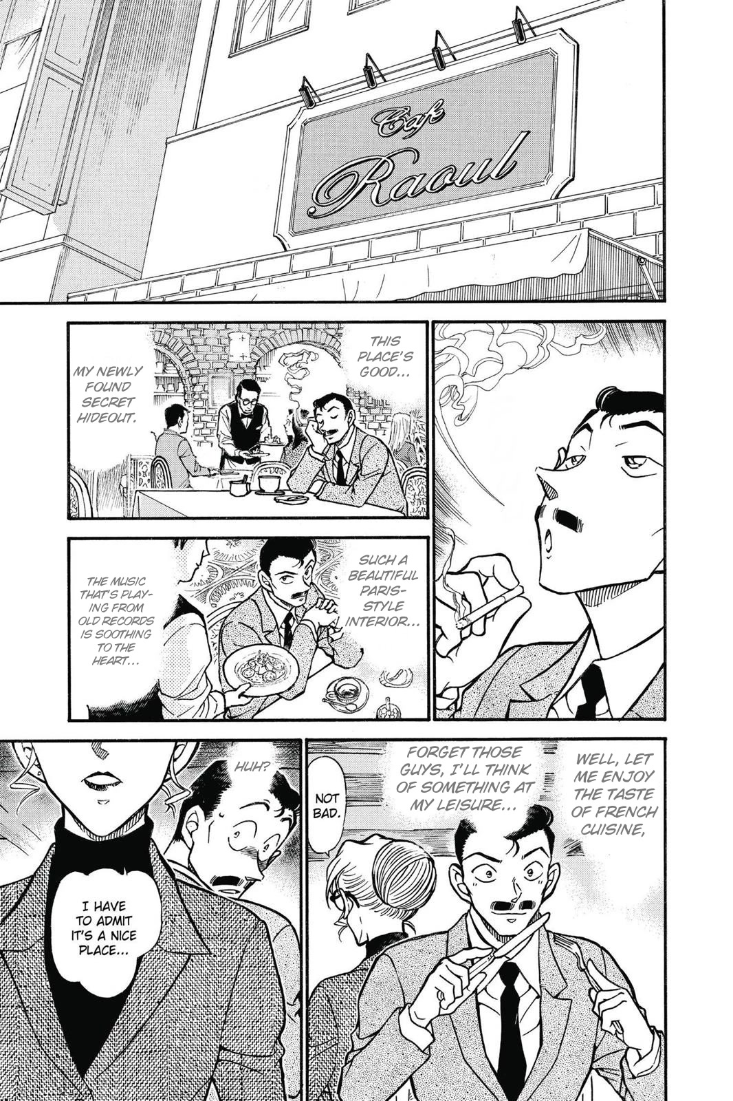 Detective Conan Chapter 594 page 10 - Chapter 594: The Fugitive