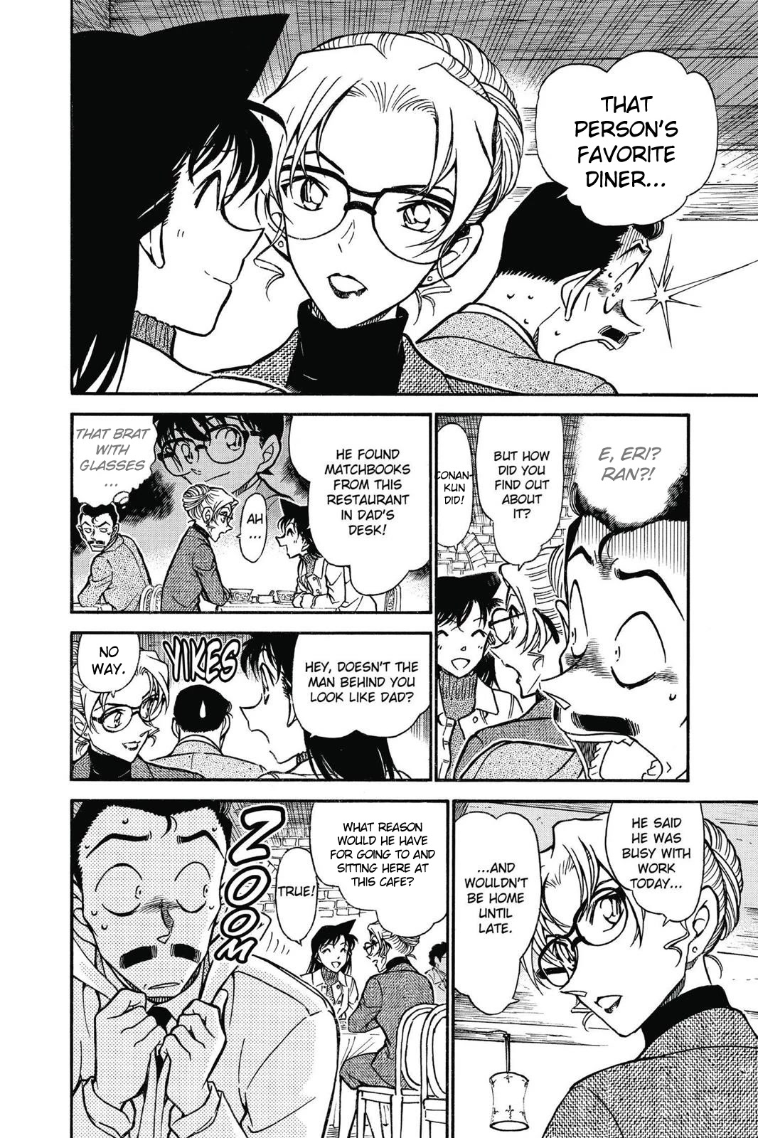 Detective Conan Chapter 594 page 11 - Chapter 594: The Fugitive