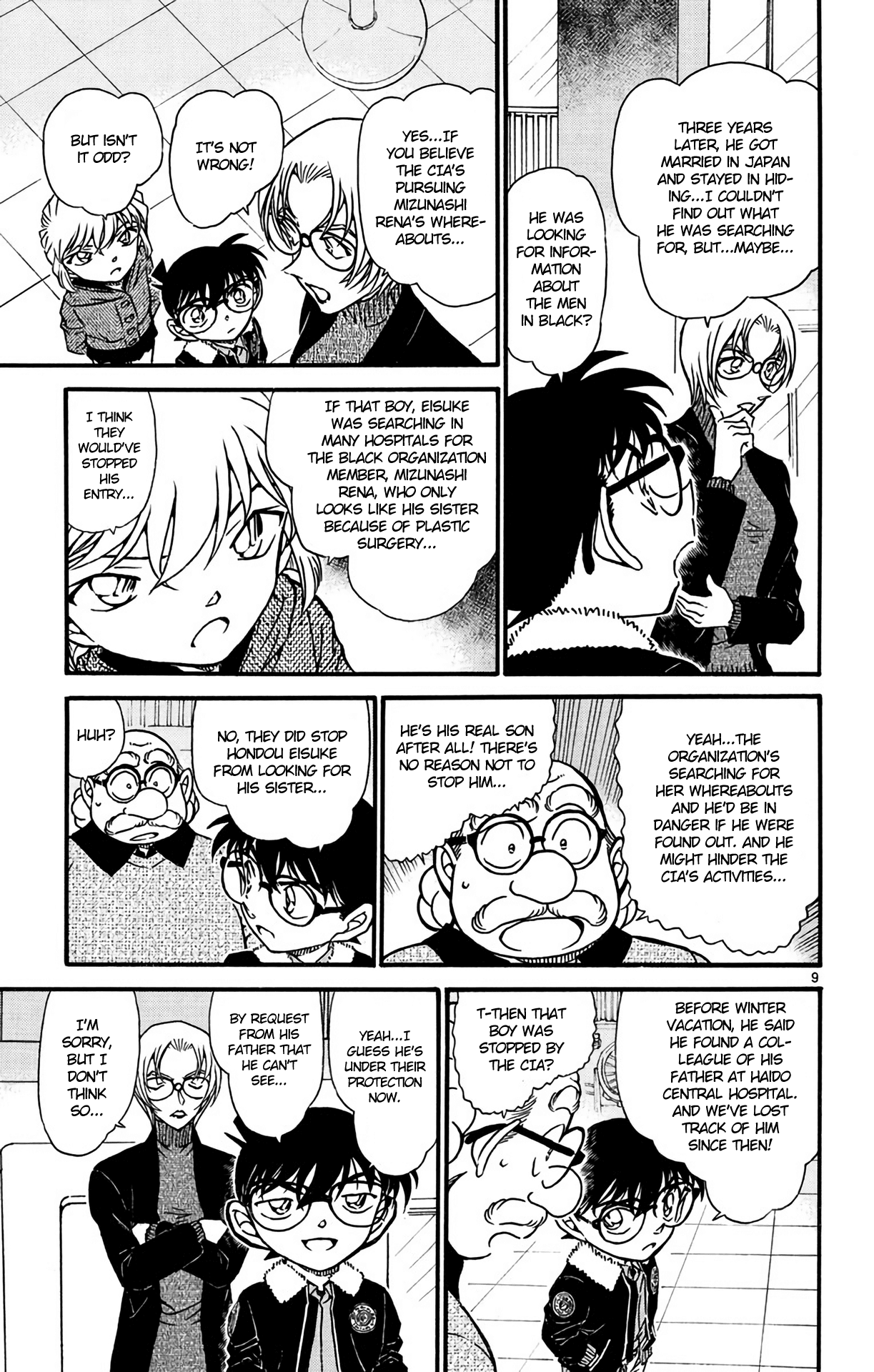 Detective Conan Chapter 595 page 10 - Chapter 595: Crow's Song