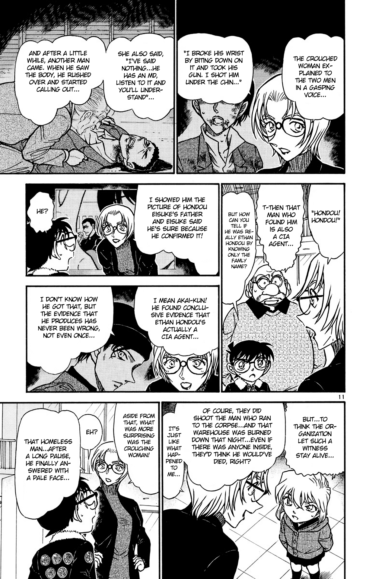 Detective Conan Chapter 595 page 12 - Chapter 595: Crow's Song