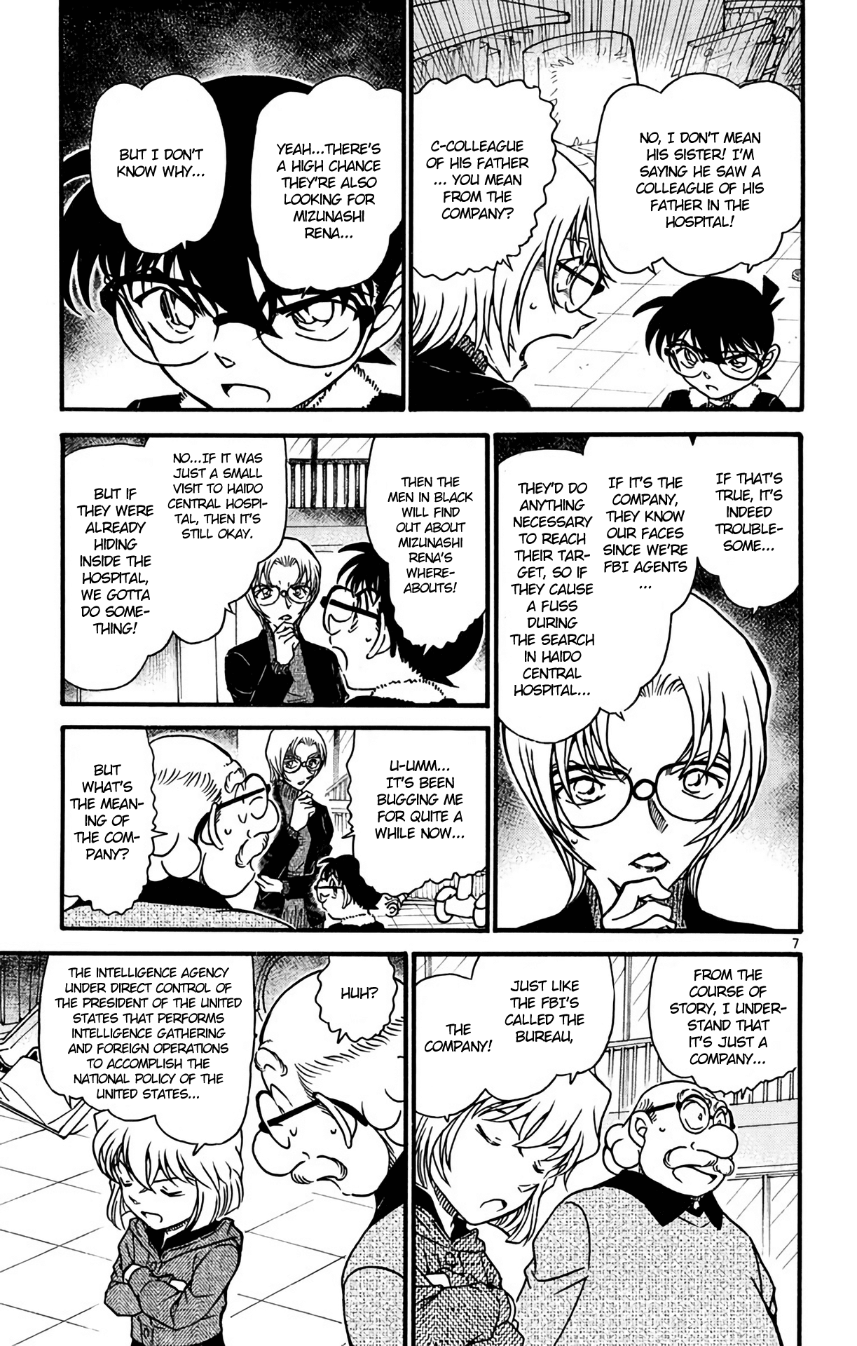 Detective Conan Chapter 595 page 8 - Chapter 595: Crow's Song