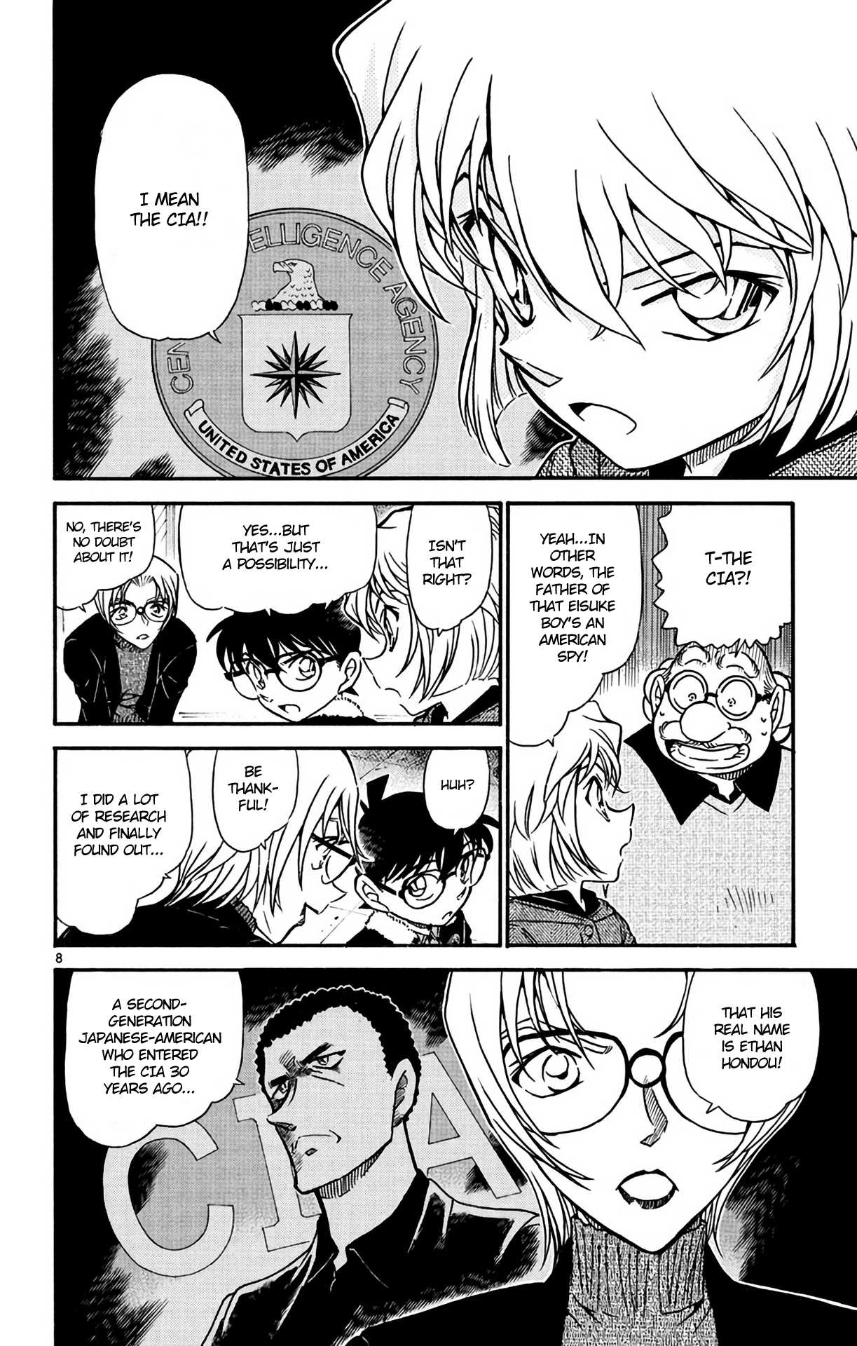 Detective Conan Chapter 595 page 9 - Chapter 595: Crow's Song