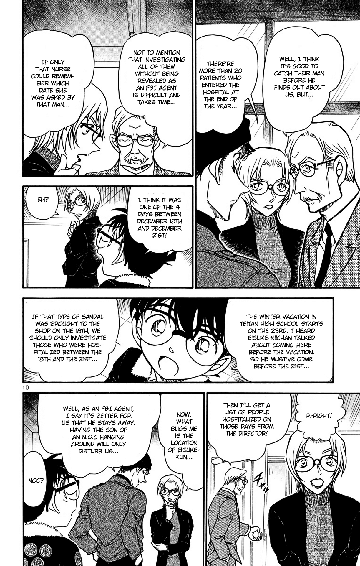 Detective Conan Chapter 596 page 11 - Chapter 596: The Second Thread
