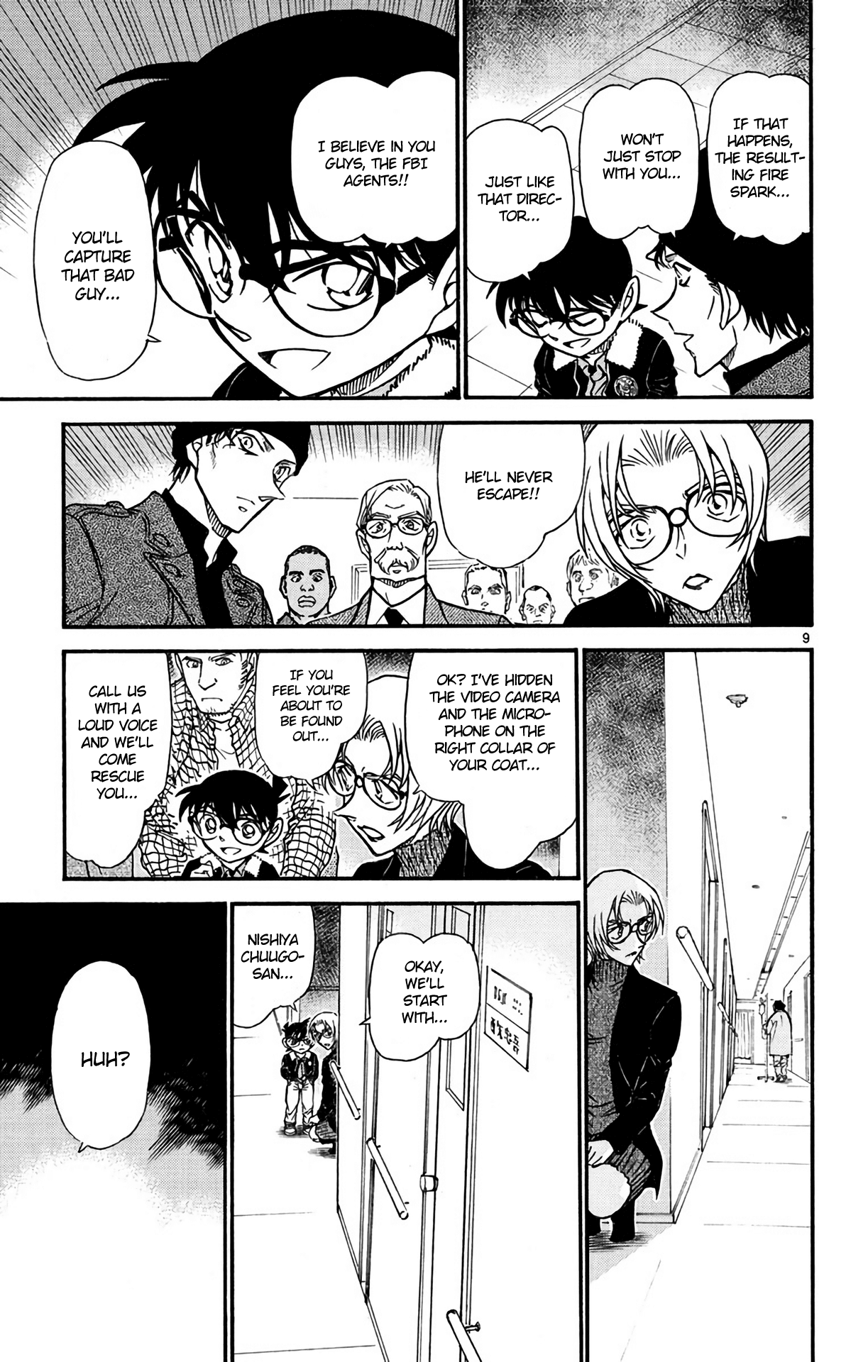 Detective Conan Chapter 597 page 10 - Chapter 597: The Fake Patient
