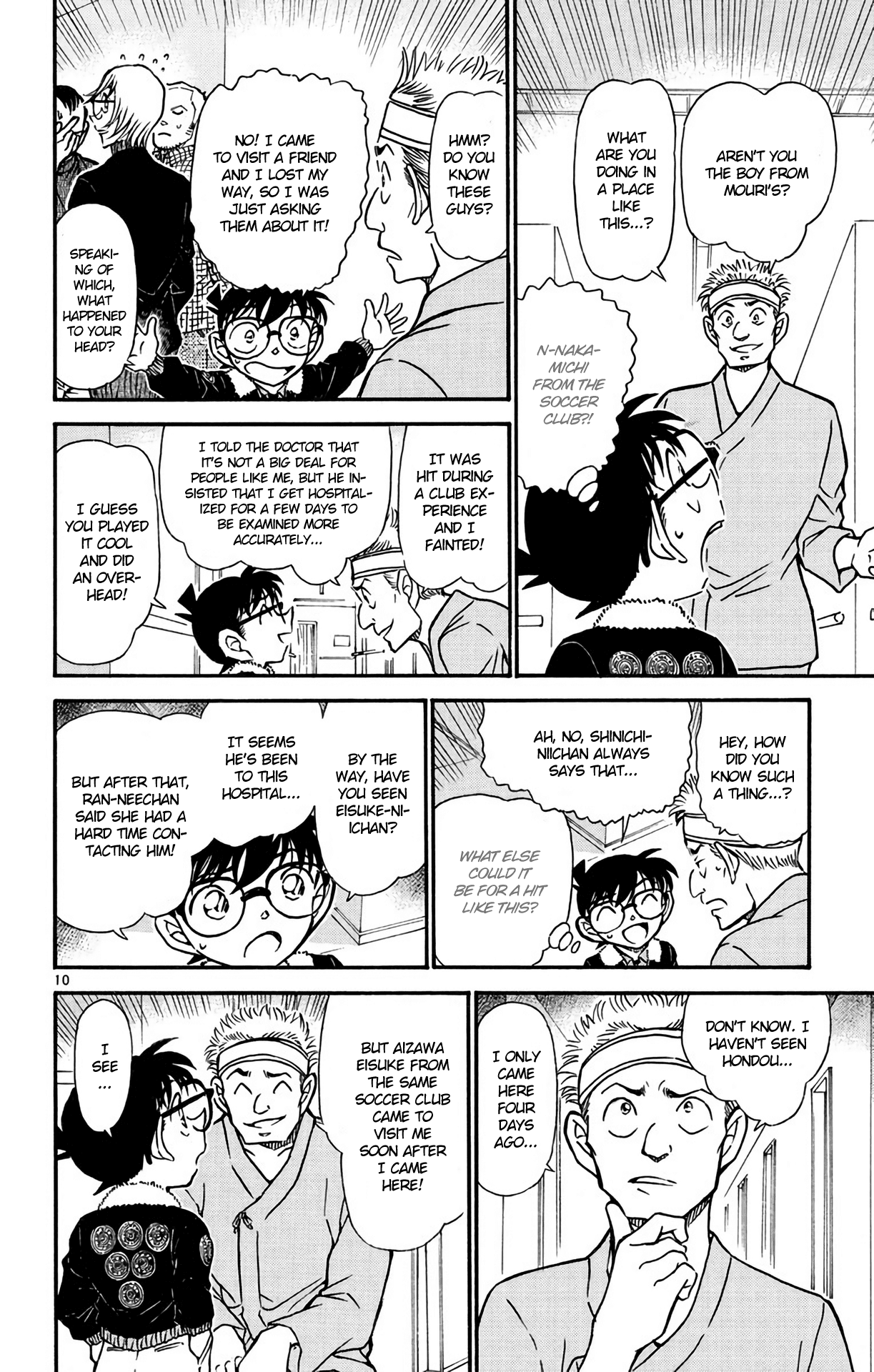 Detective Conan Chapter 597 page 11 - Chapter 597: The Fake Patient