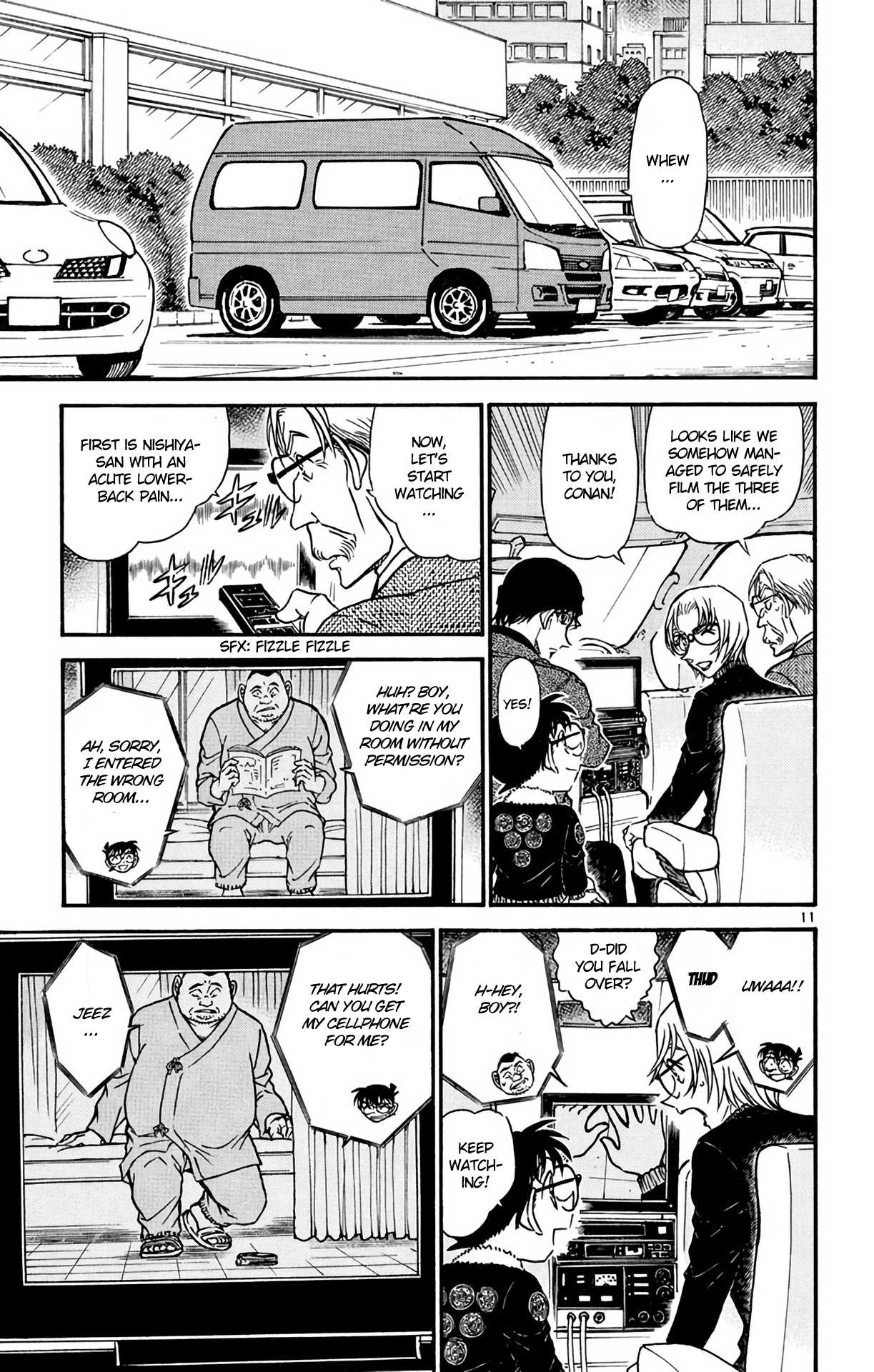 Detective Conan Chapter 597 page 12 - Chapter 597: The Fake Patient