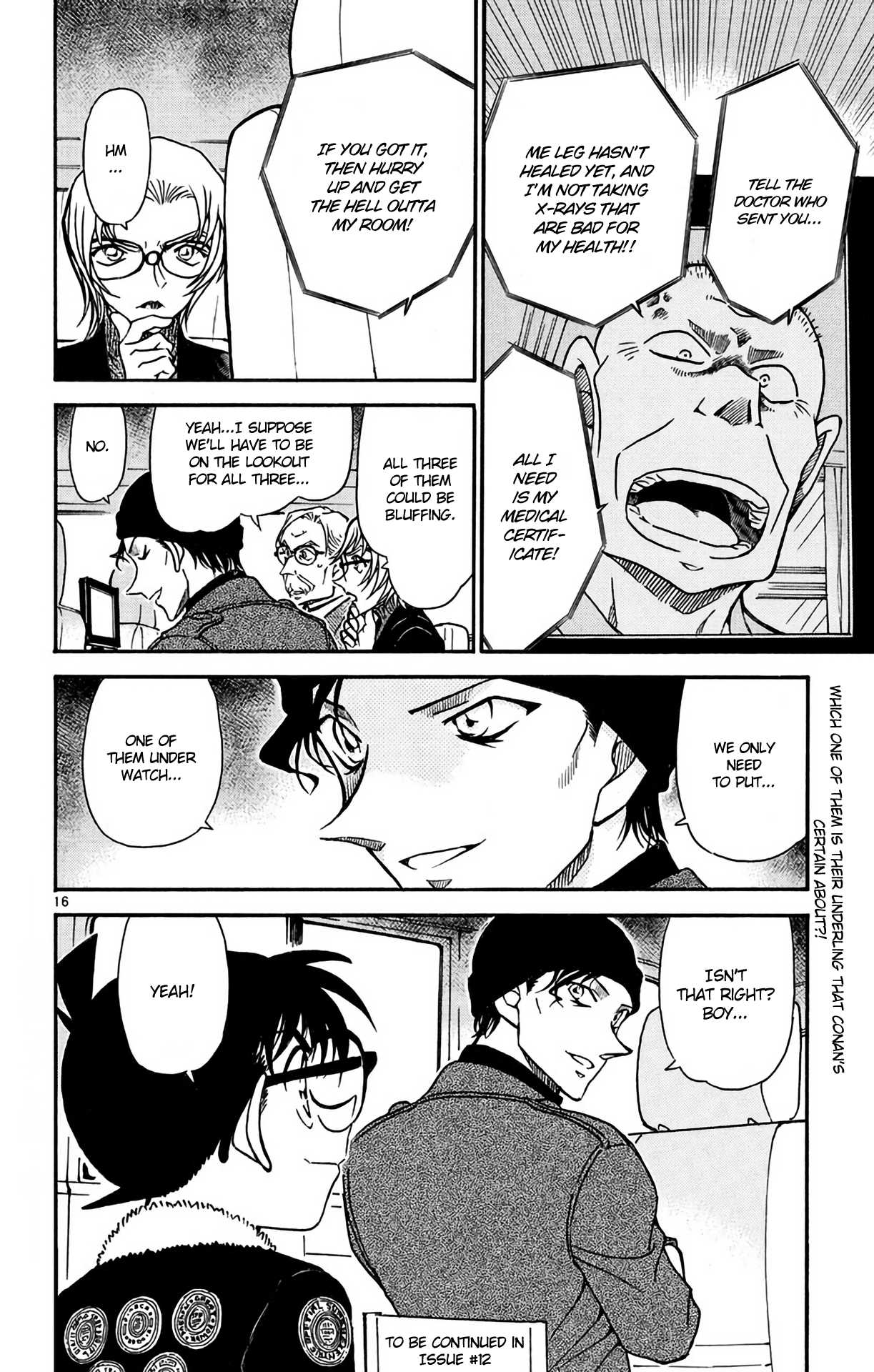 Detective Conan Chapter 597 page 17 - Chapter 597: The Fake Patient