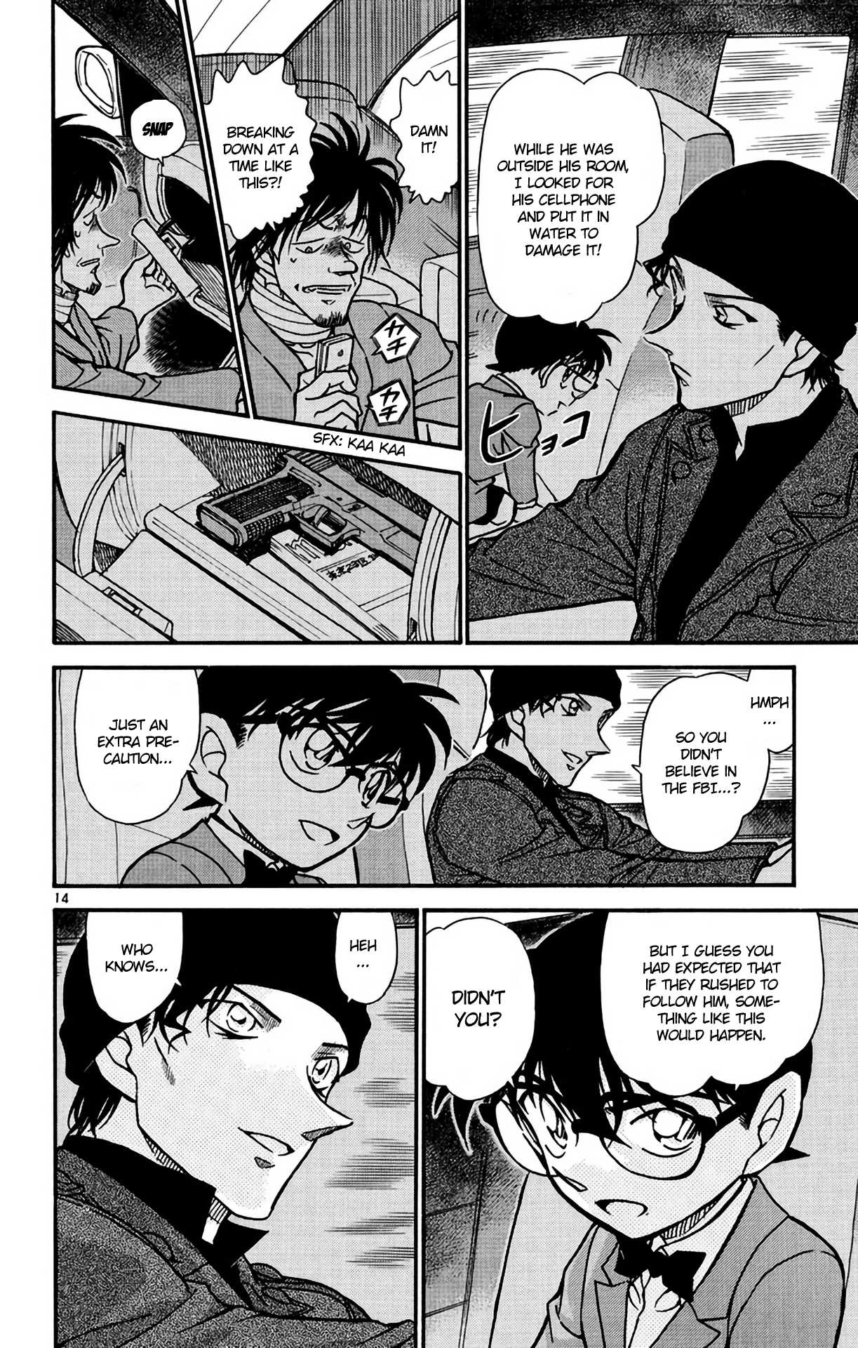 Detective Conan Chapter 598 page 15 - Chapter 598: Pursuit, and...