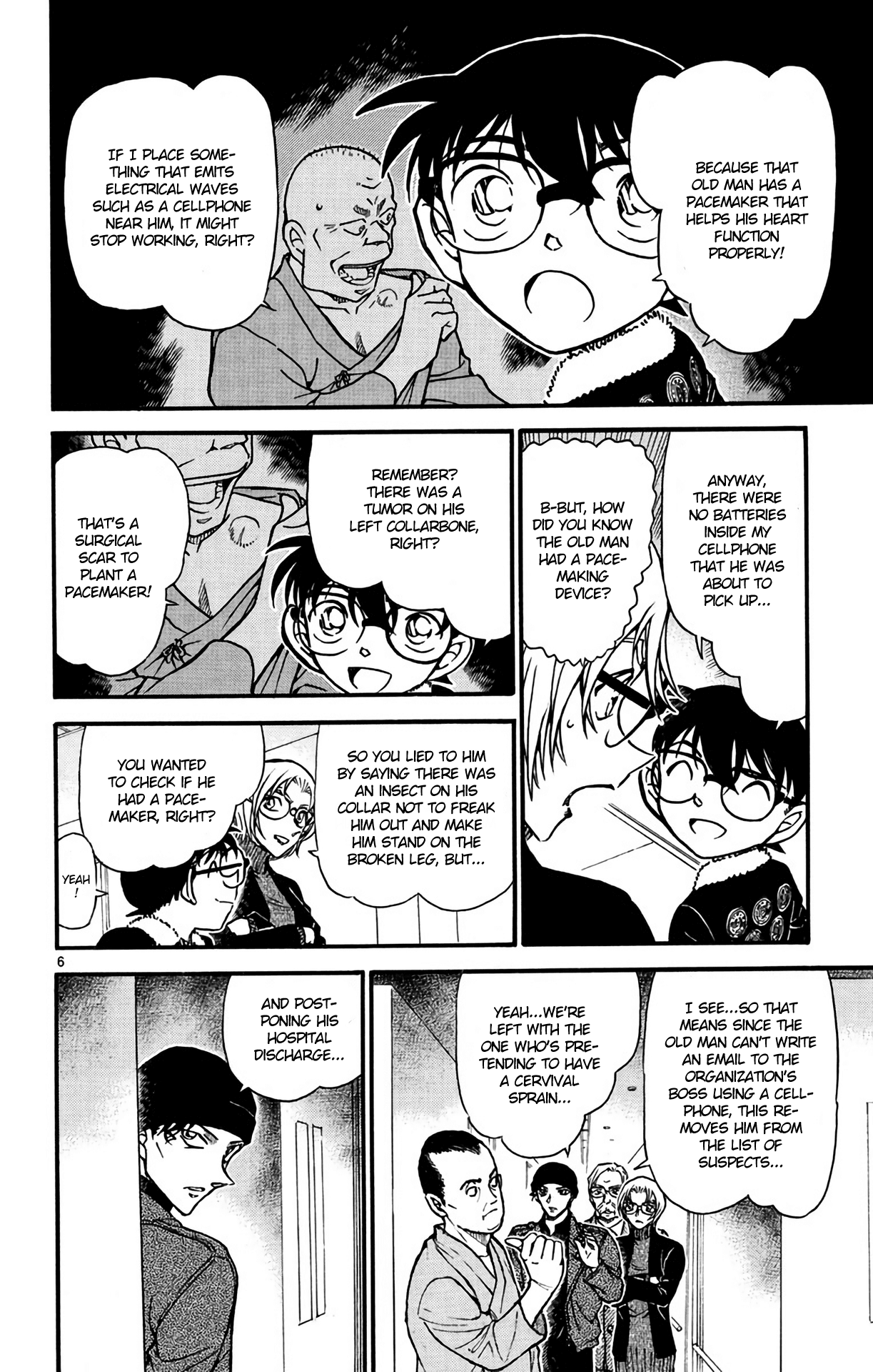Detective Conan Chapter 598 page 7 - Chapter 598: Pursuit, and...