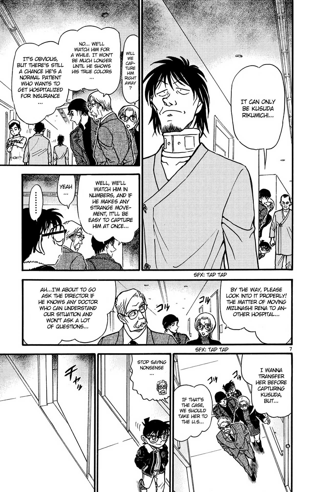 Detective Conan Chapter 598 page 8 - Chapter 598: Pursuit, and...