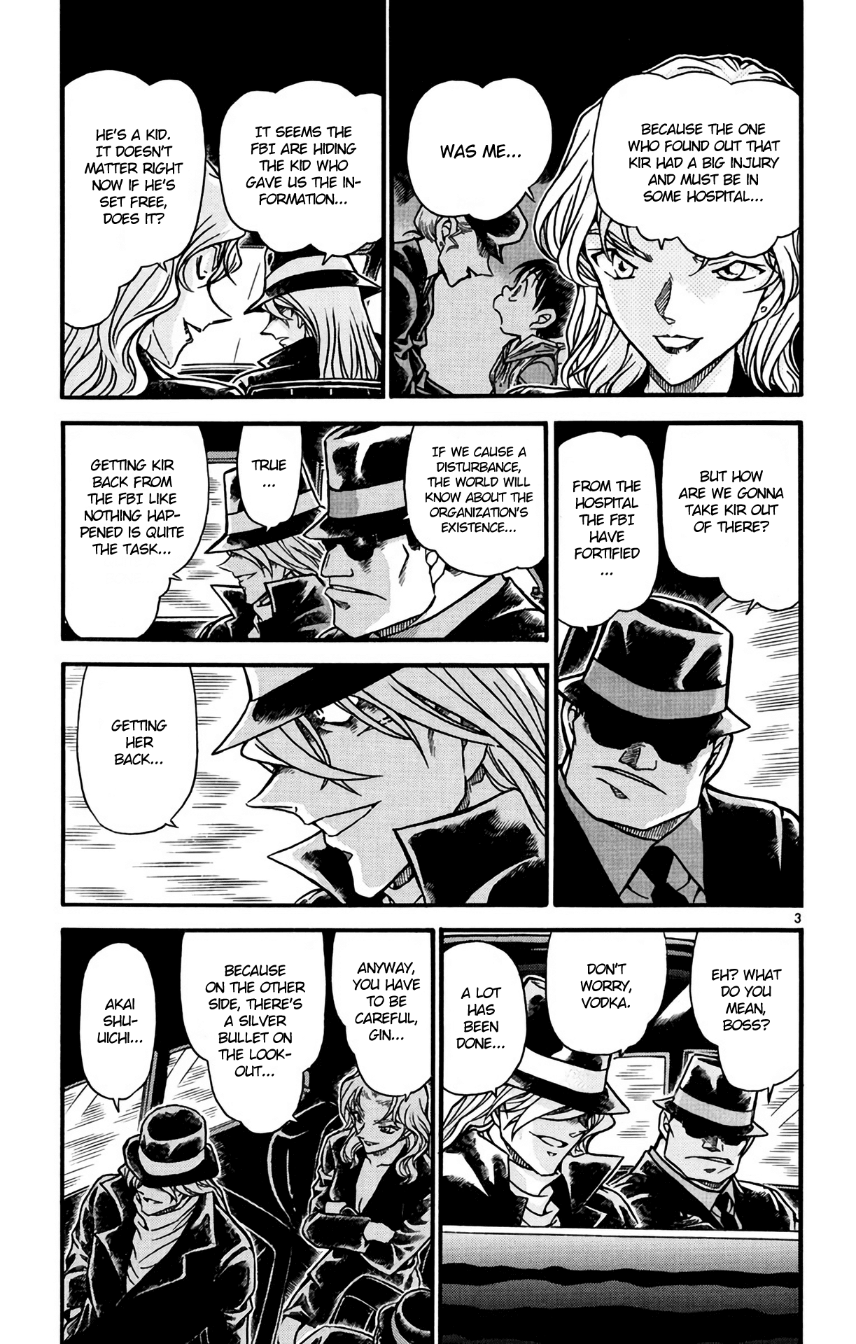 Detective Conan Chapter 599 page 4 - Chapter 599: Akai's Past