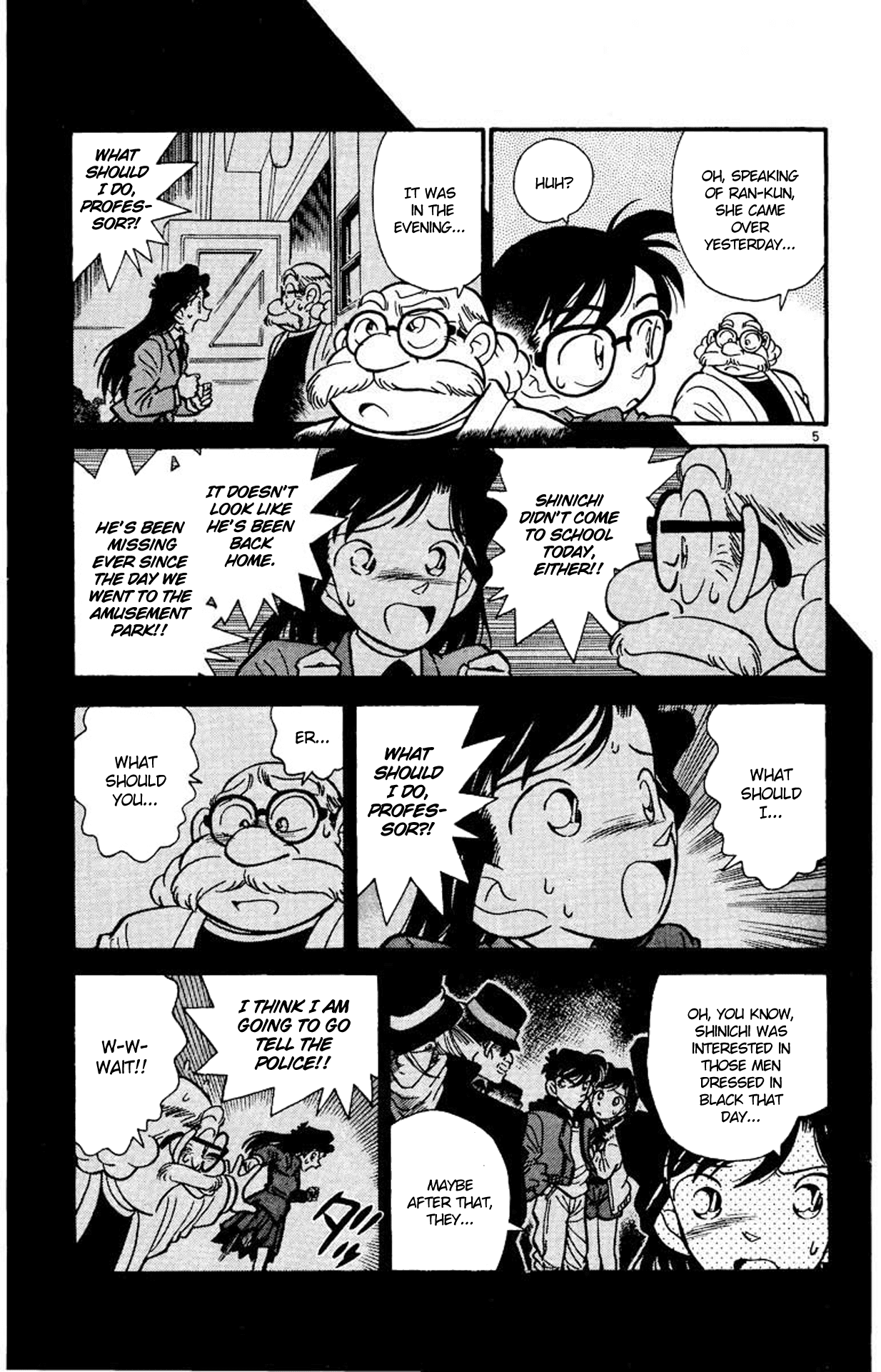 Detective Conan Chapter 6 page 6 - Chapter 6: Confused Detective to Great Detective
