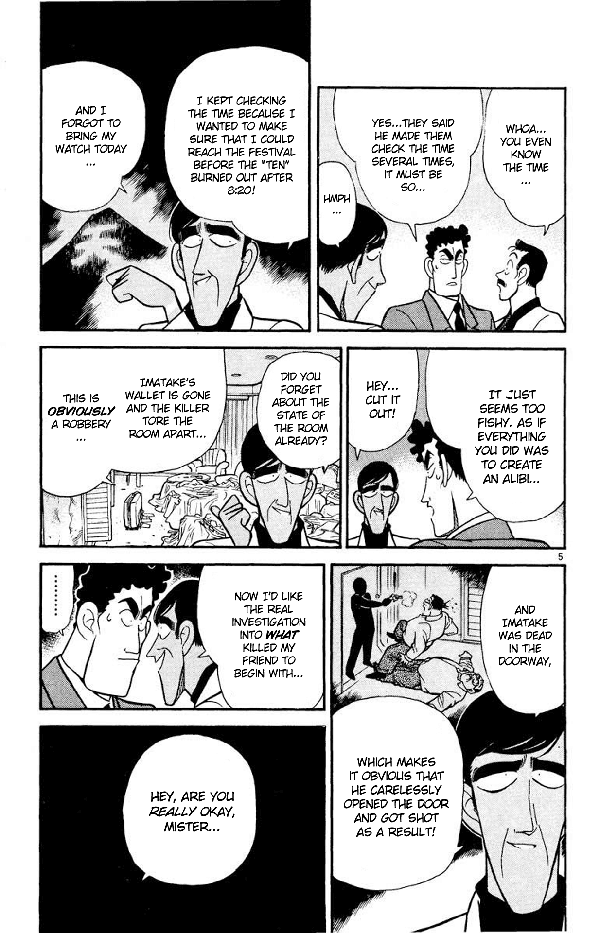 Detective Conan Chapter 60 page 6 - Chapter 60: A Perfect Alibi?!