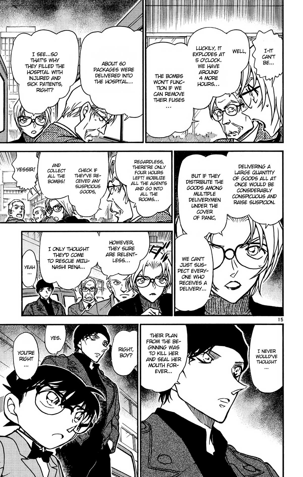 Detective Conan Chapter 601 page 16 - Chapter 601: Camouflage