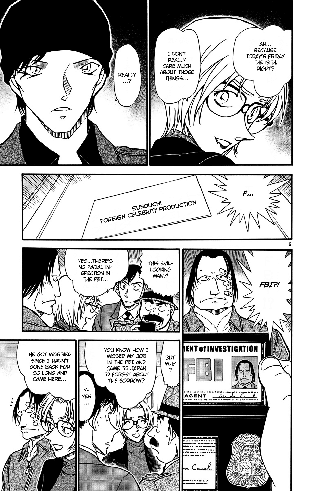 Detective Conan Chapter 606 page 10 - Chapter 606: Friday the 13th