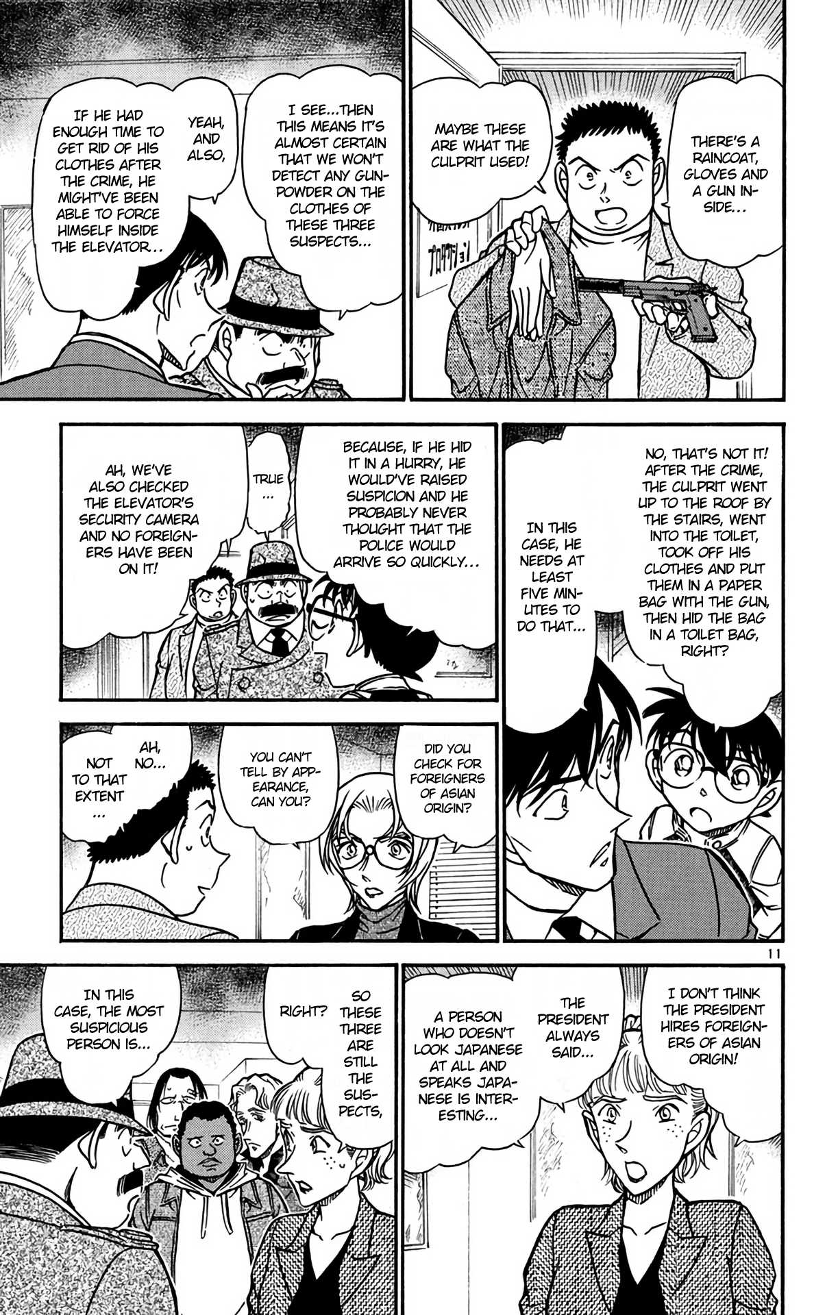 Detective Conan Chapter 606 page 12 - Chapter 606: Friday the 13th