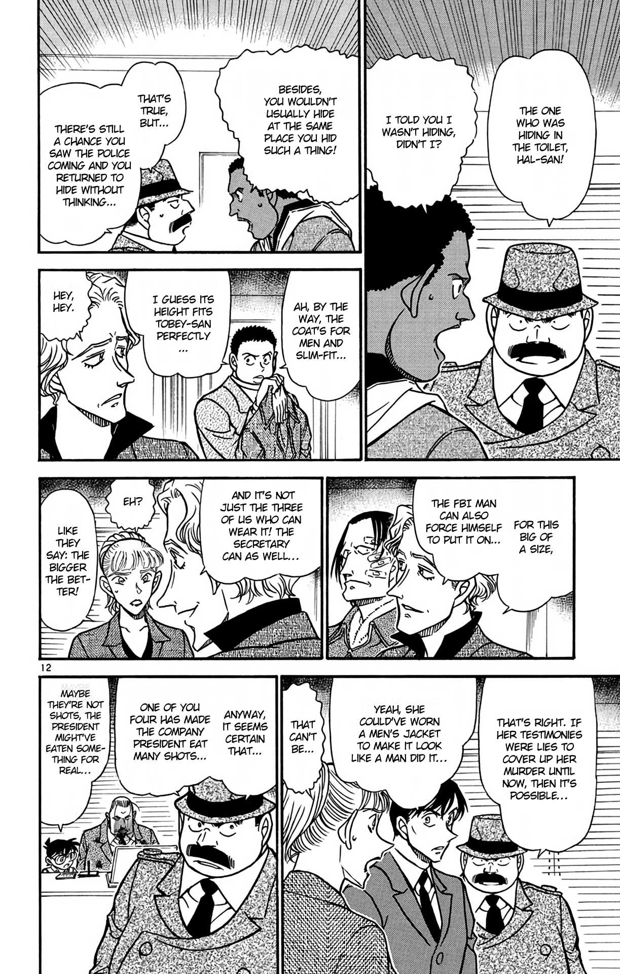 Detective Conan Chapter 606 page 13 - Chapter 606: Friday the 13th