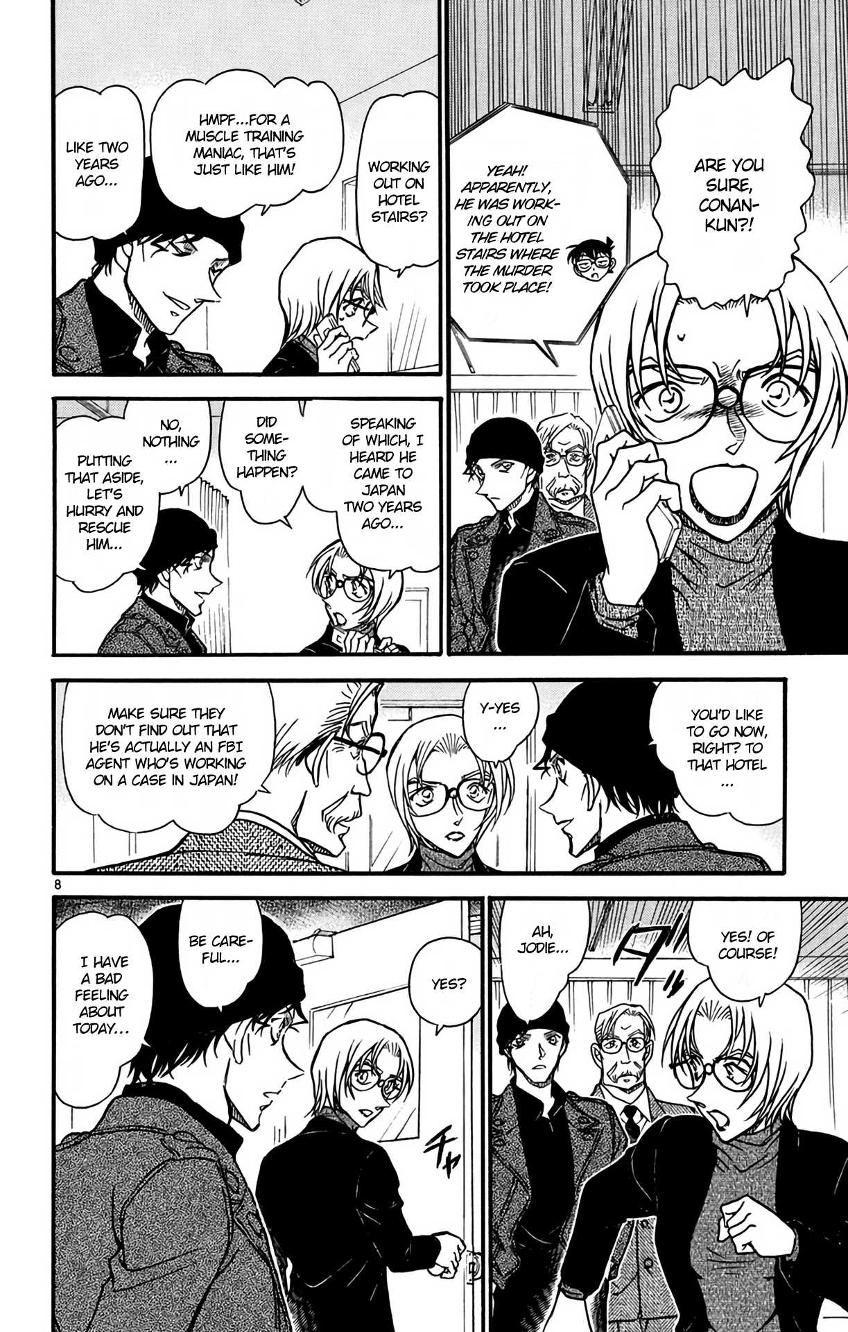 Detective Conan Chapter 606 page 9 - Chapter 606: Friday the 13th