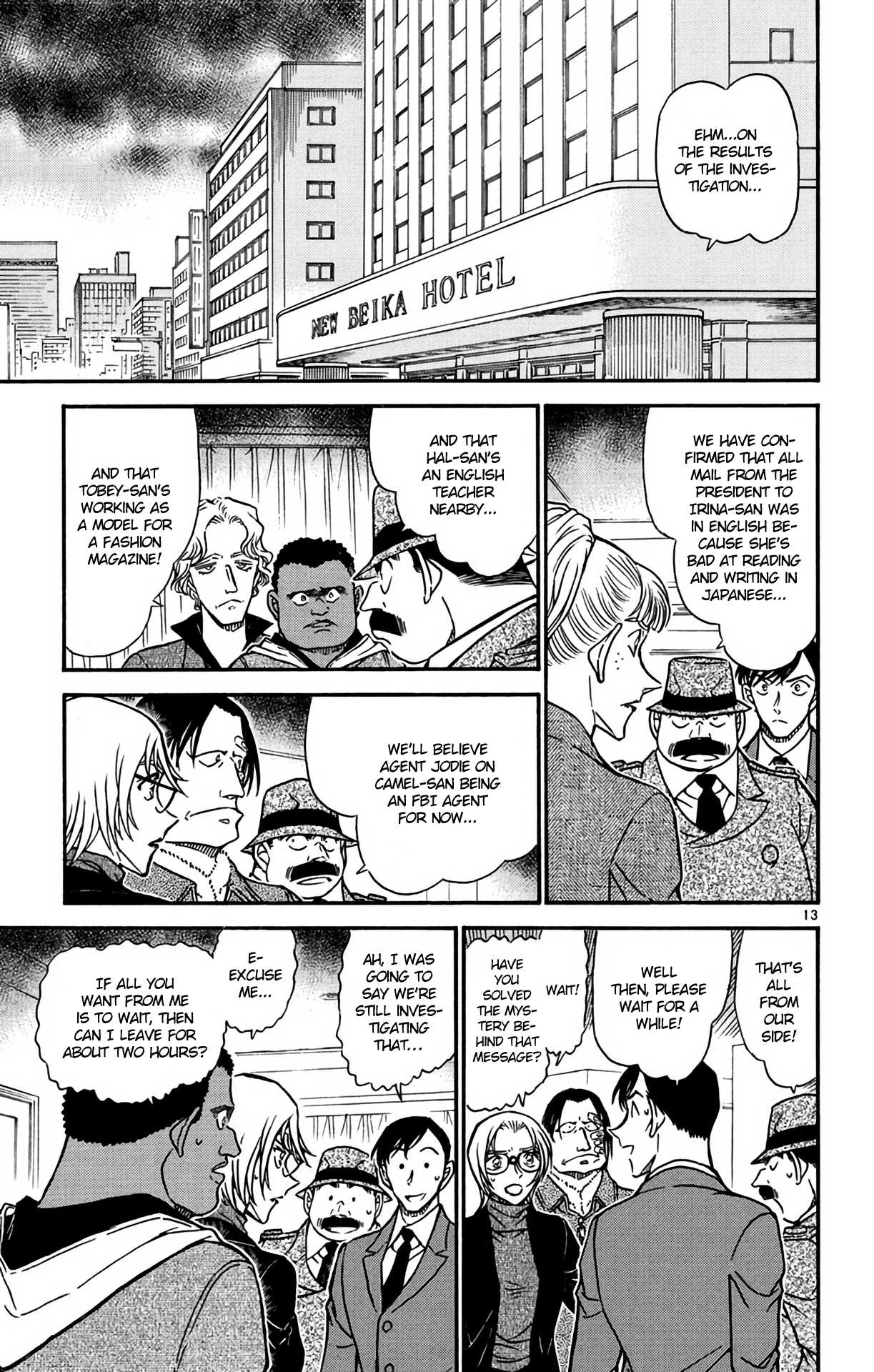 Detective Conan Chapter 607 page 14 - Chapter 607: Camel's Past