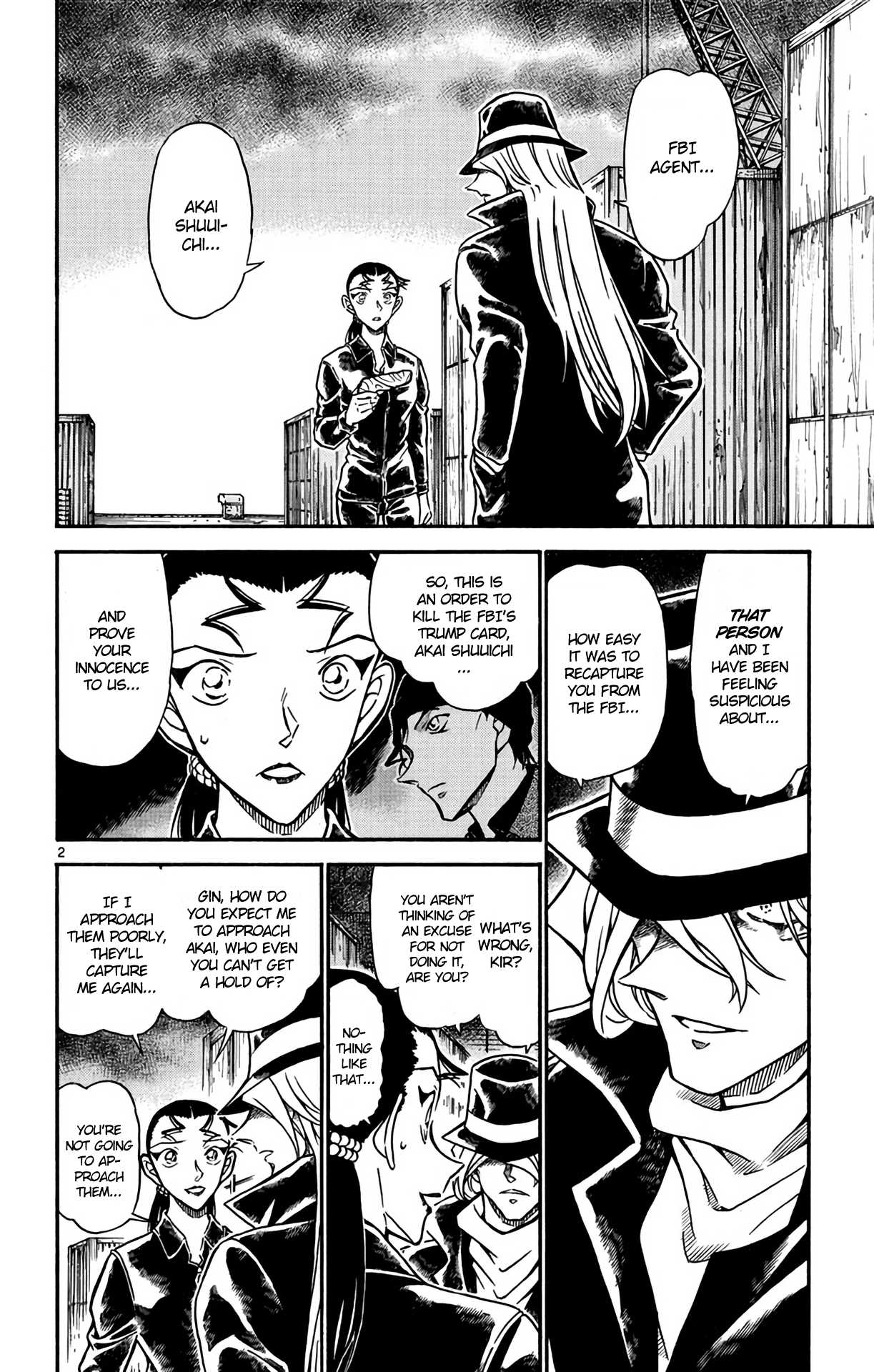 Detective Conan Chapter 607 page 3 - Chapter 607: Camel's Past