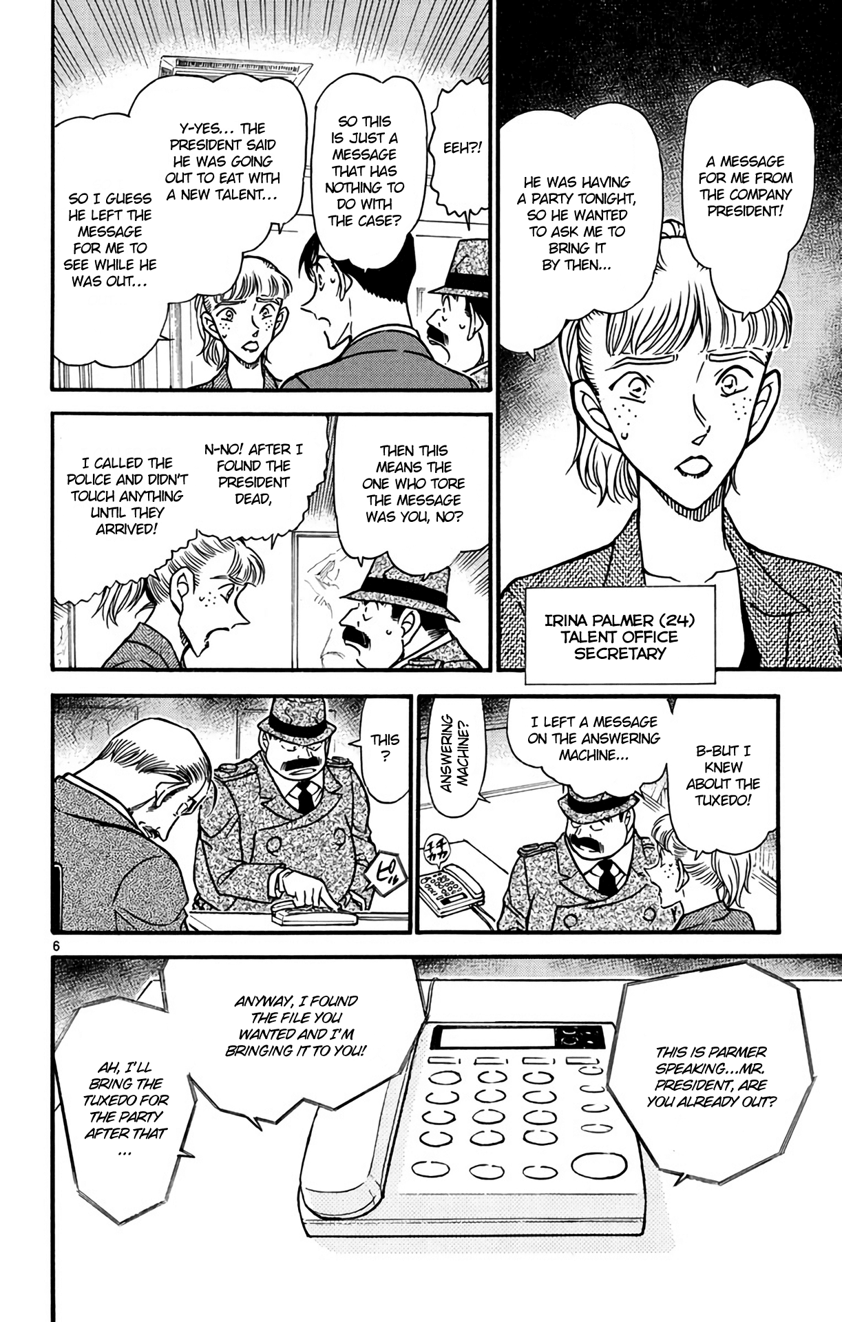 Detective Conan Chapter 607 page 7 - Chapter 607: Camel's Past