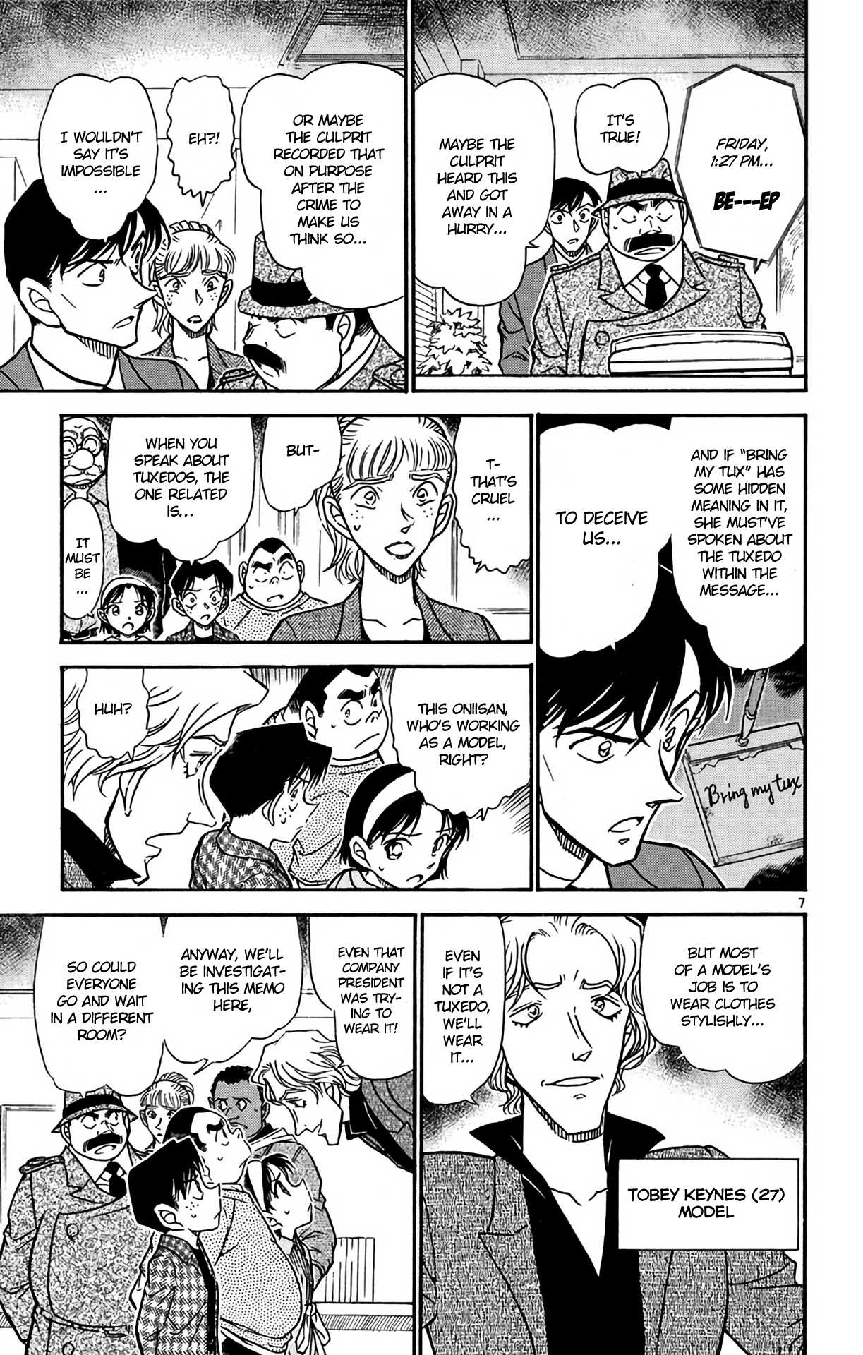 Detective Conan Chapter 607 page 8 - Chapter 607: Camel's Past