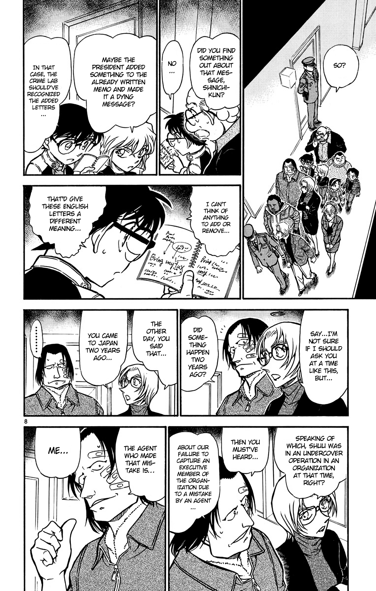 Detective Conan Chapter 607 page 9 - Chapter 607: Camel's Past