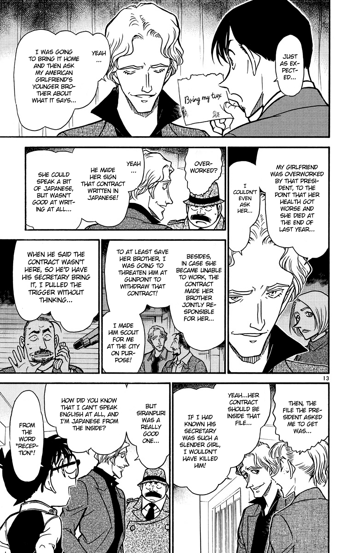 Detective Conan Chapter 608 page 14 - Chapter 608: Spell of Magic