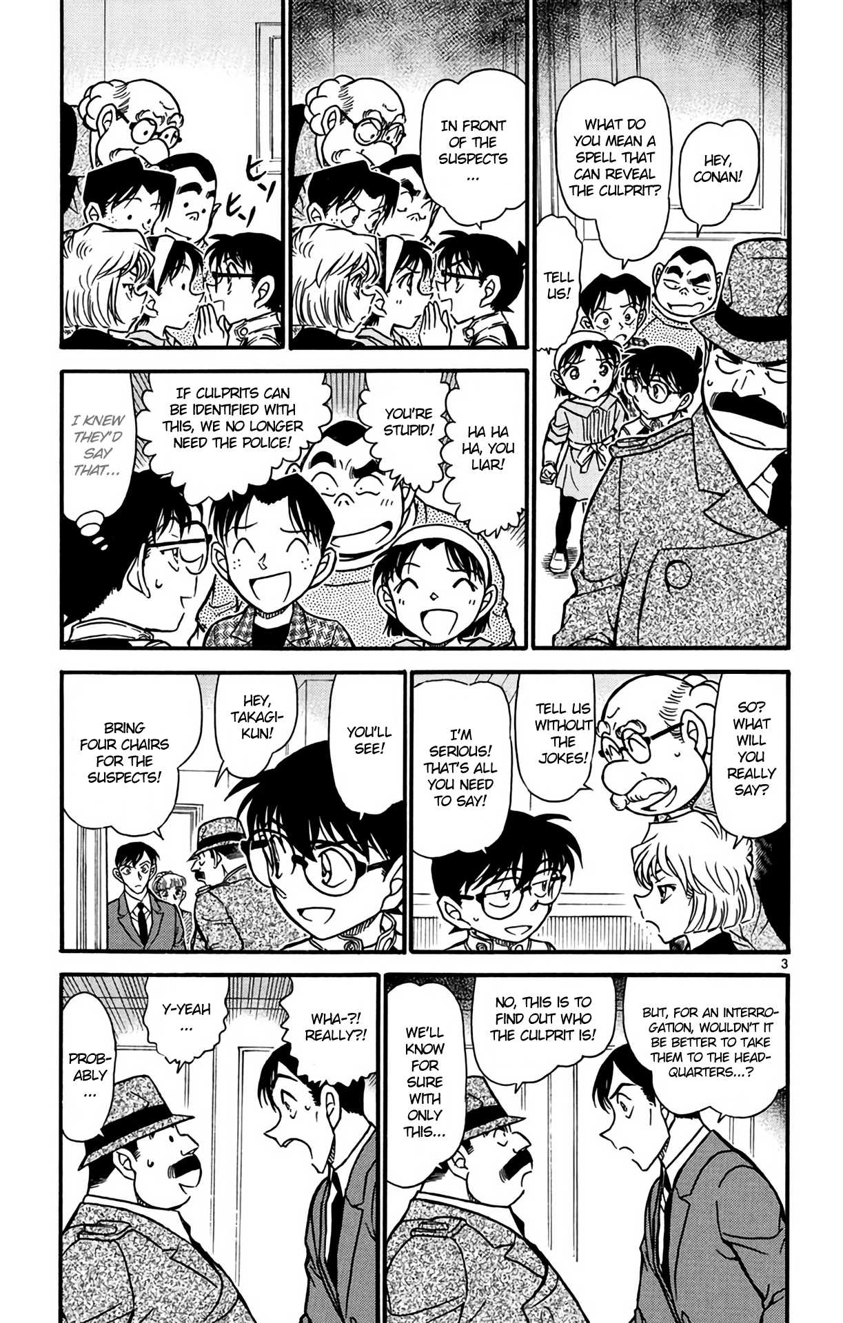 Detective Conan Chapter 608 page 4 - Chapter 608: Spell of Magic