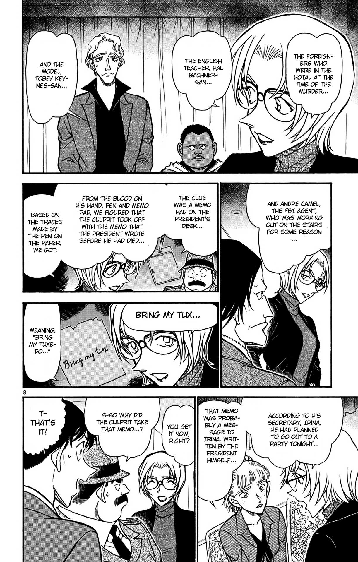 Detective Conan Chapter 608 page 9 - Chapter 608: Spell of Magic