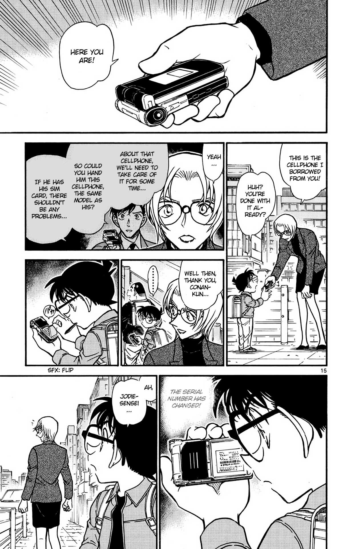 Detective Conan Chapter 609 page 16 - Chapter 609: Wedge of Steel