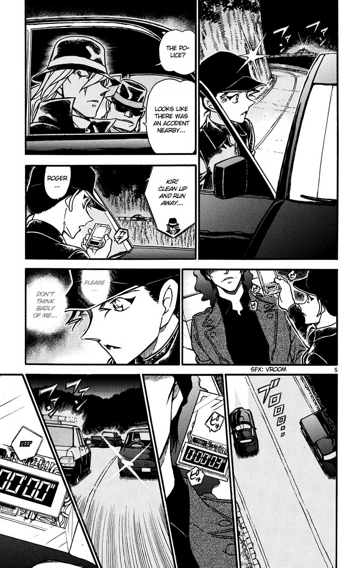 Detective Conan Chapter 609 page 6 - Chapter 609: Wedge of Steel