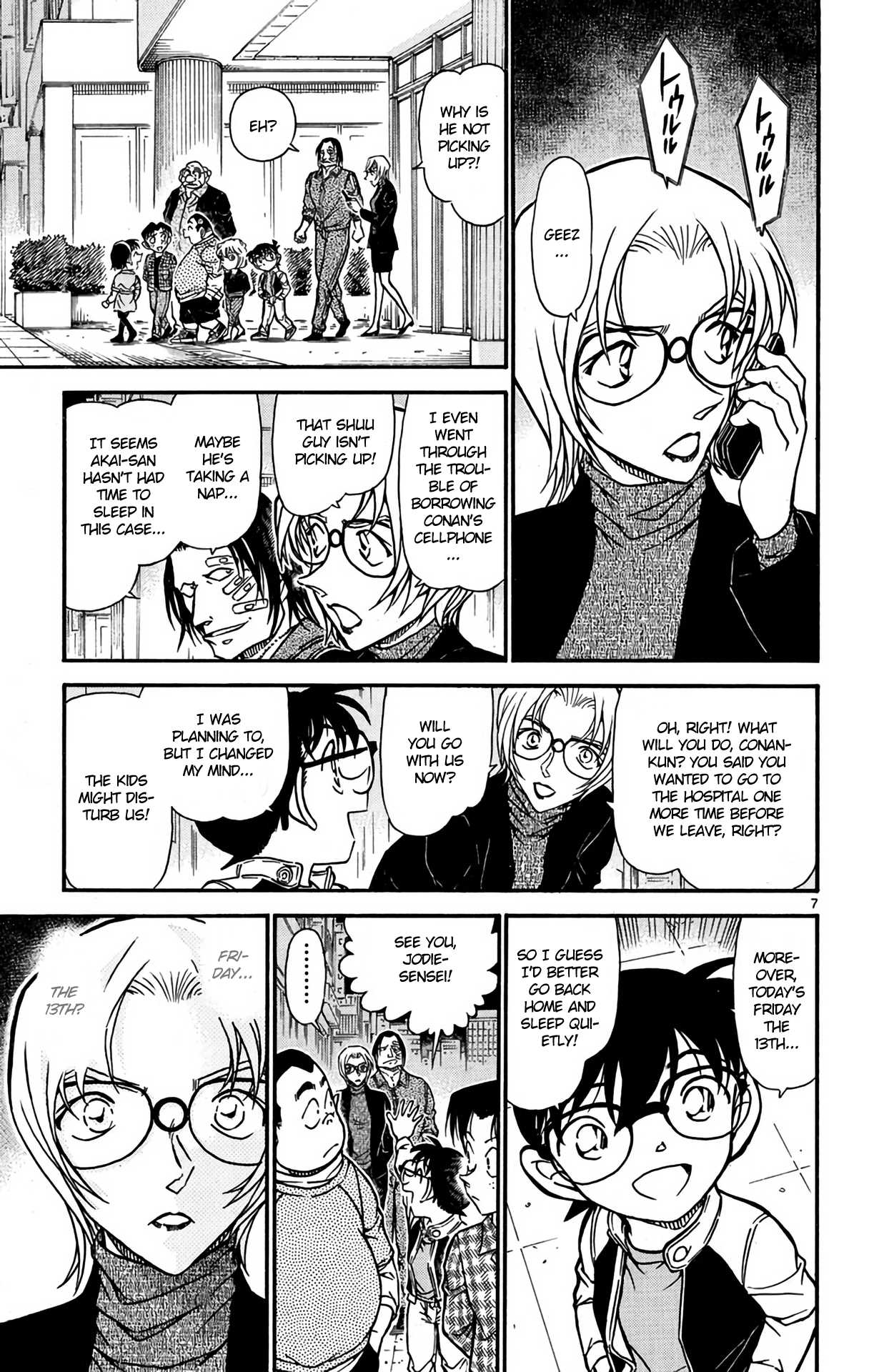 Detective Conan Chapter 609 page 8 - Chapter 609: Wedge of Steel