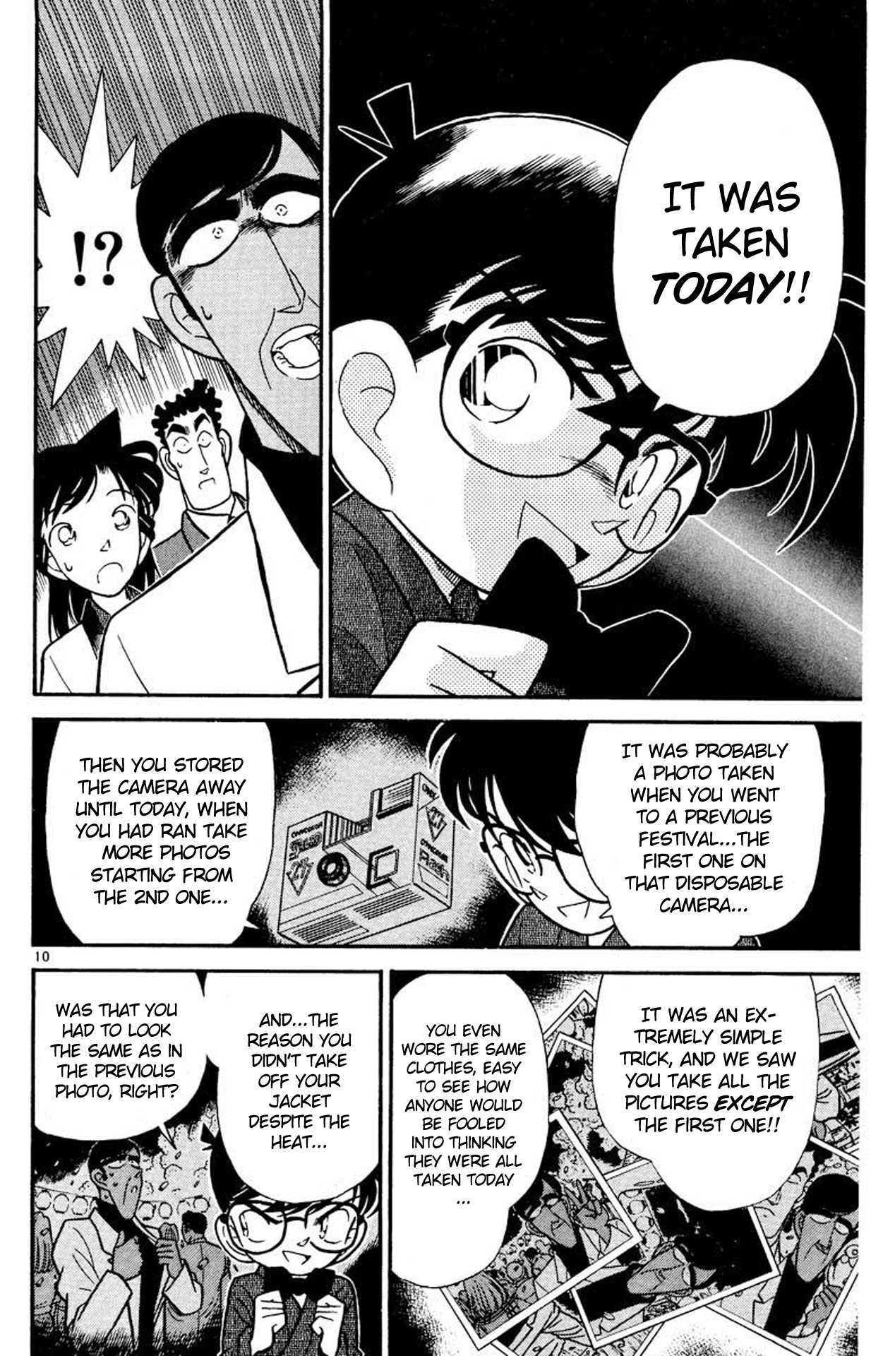 Detective Conan Chapter 61 page 11 - Chapter 61: The Photo Trap