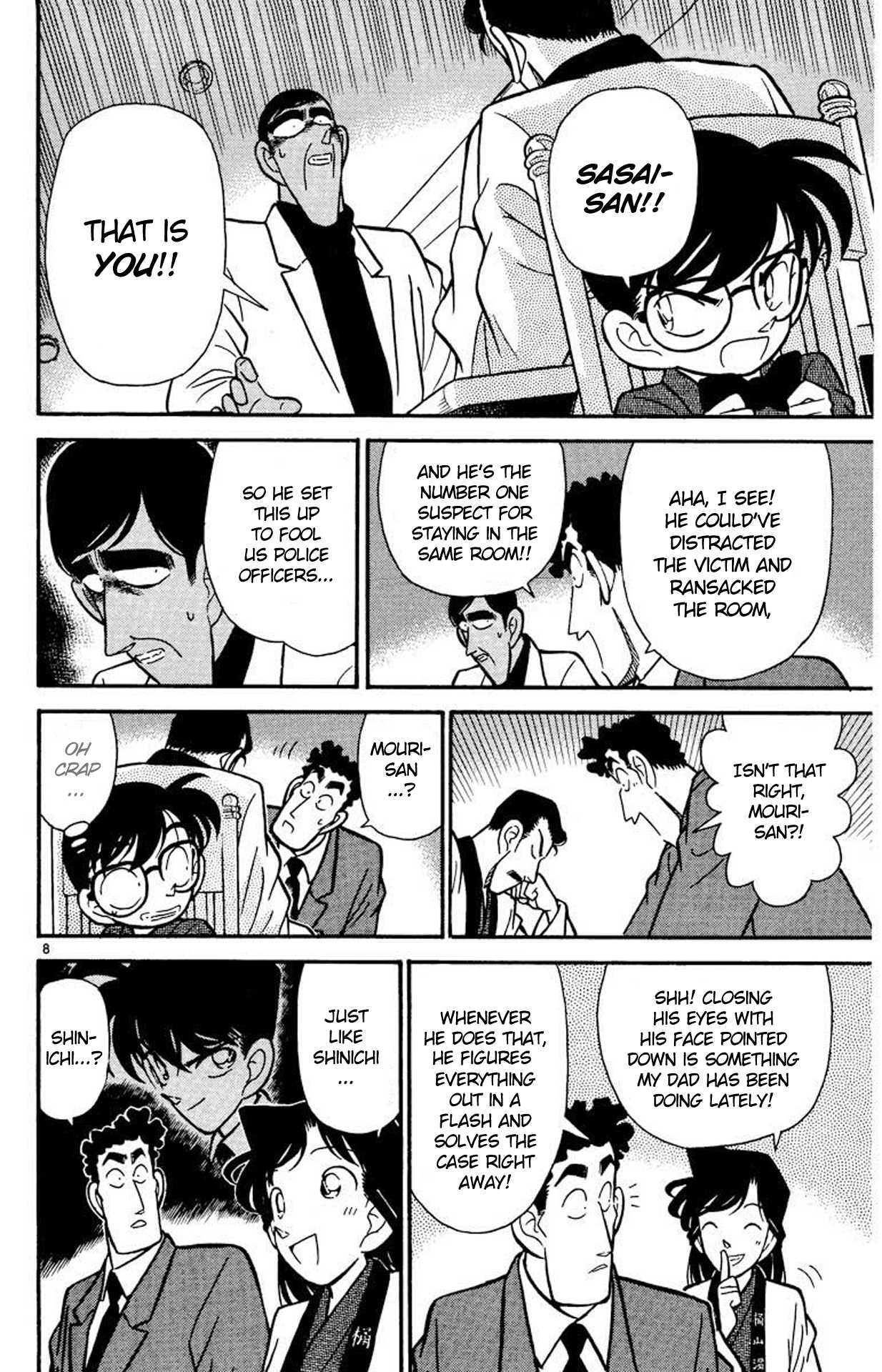 Detective Conan Chapter 61 page 9 - Chapter 61: The Photo Trap