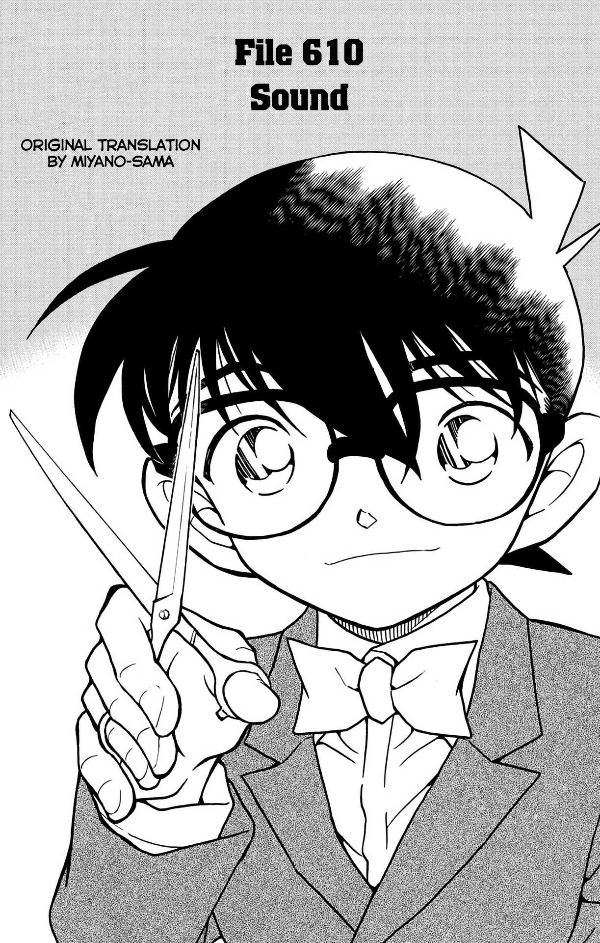 Detective Conan Chapter 610 page 2 - Chapter 610: Sound