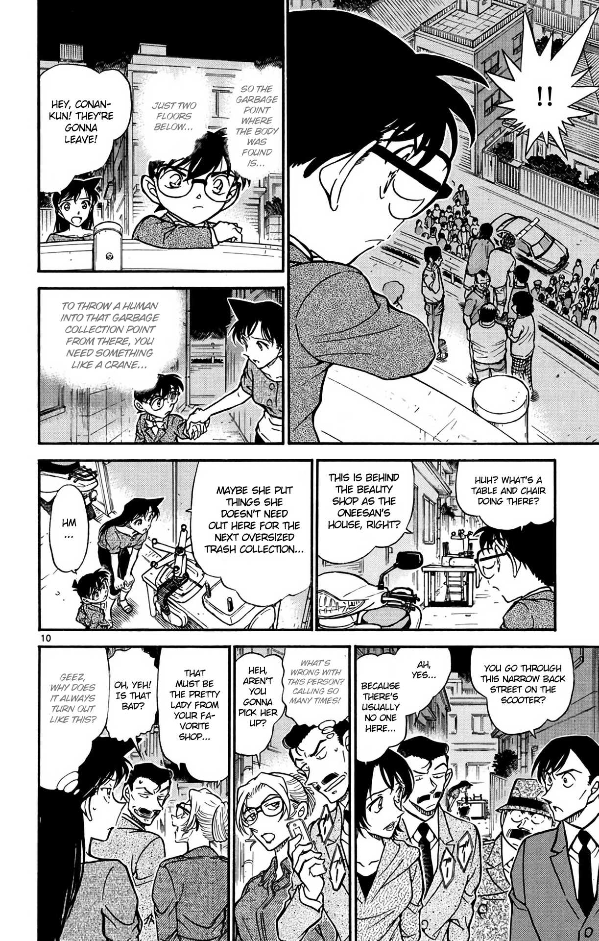 Detective Conan Chapter 611 page 11 - Chapter 611: Flying Corpse