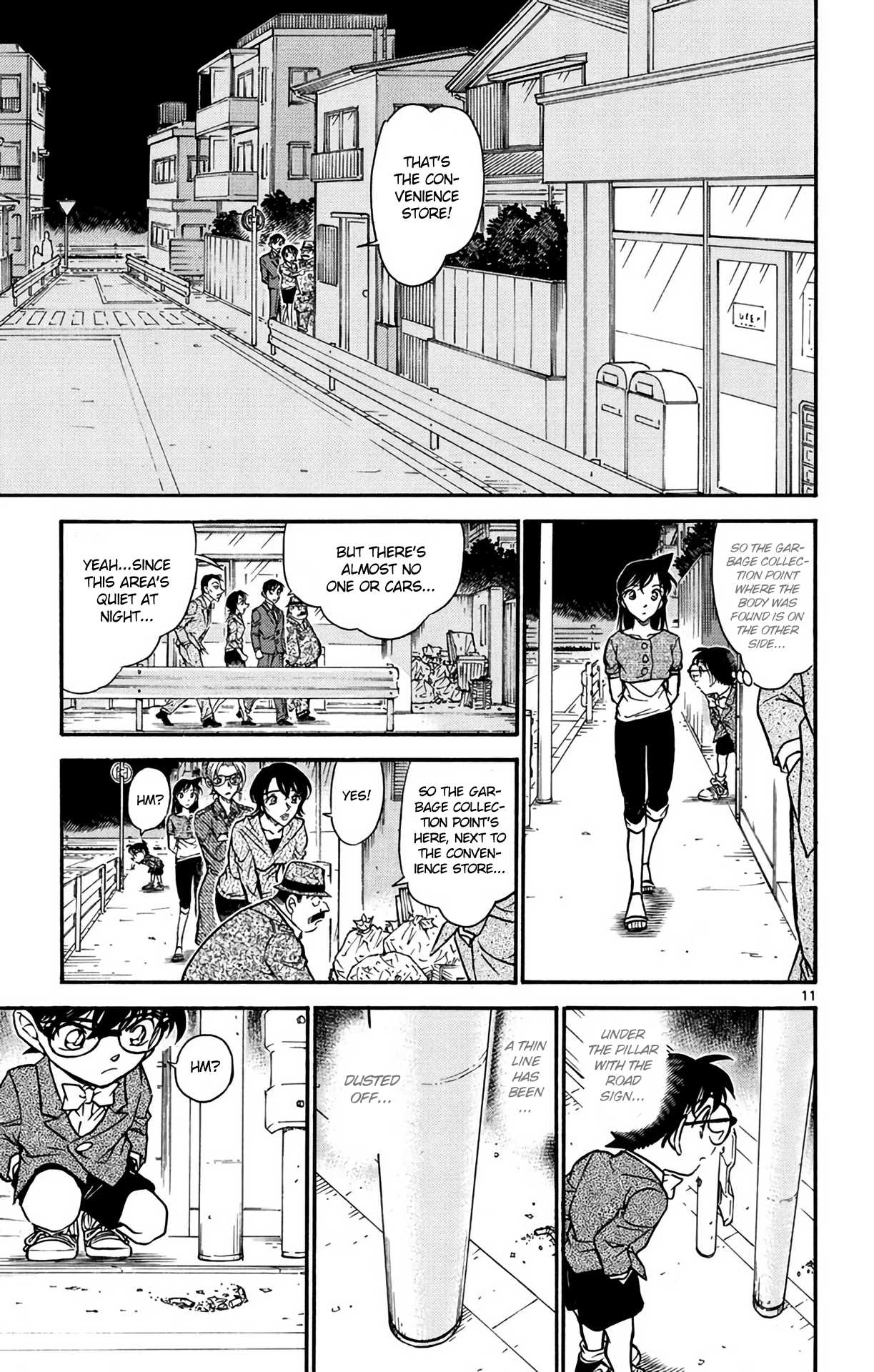 Detective Conan Chapter 611 page 12 - Chapter 611: Flying Corpse
