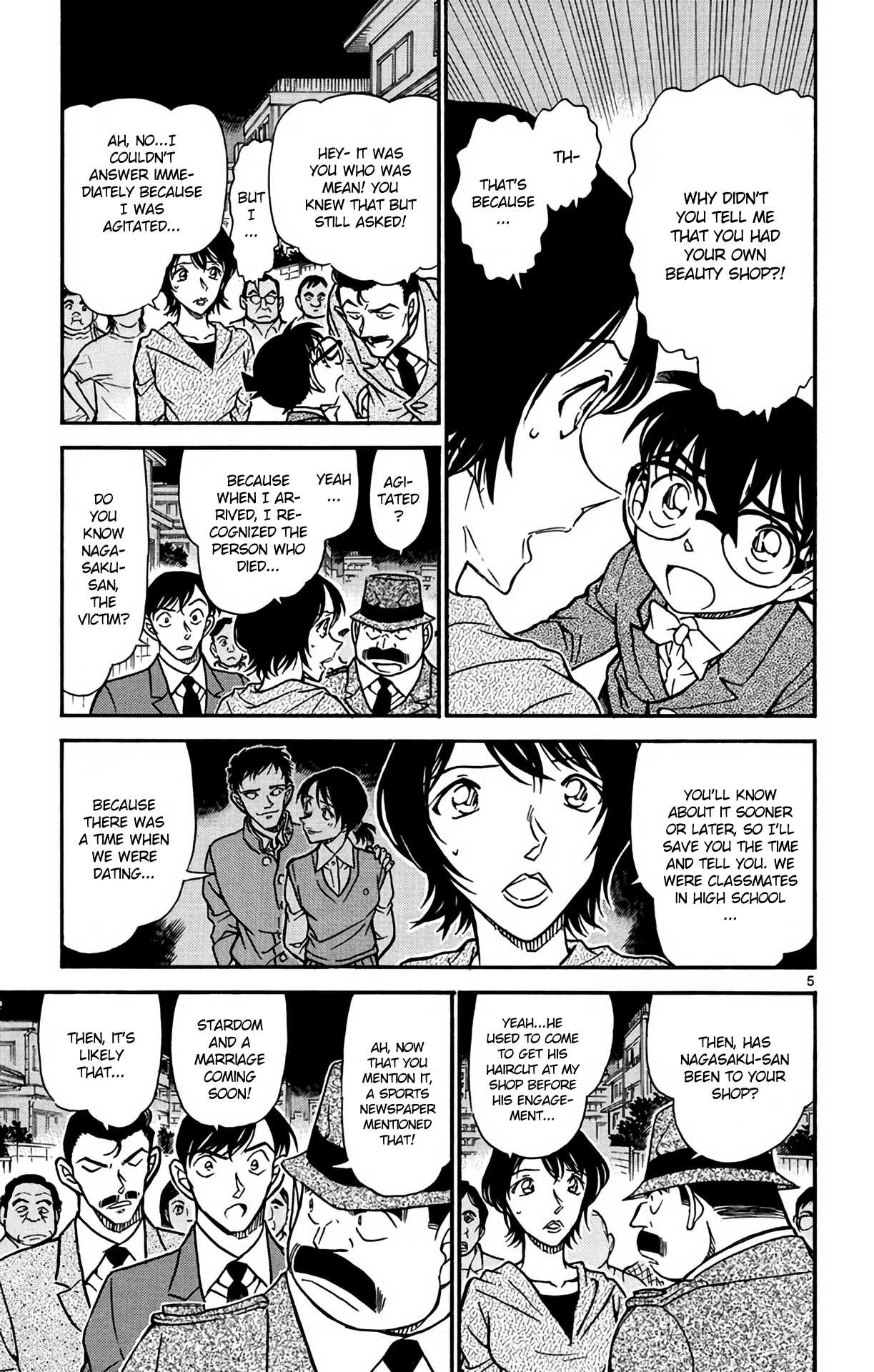 Detective Conan Chapter 611 page 6 - Chapter 611: Flying Corpse