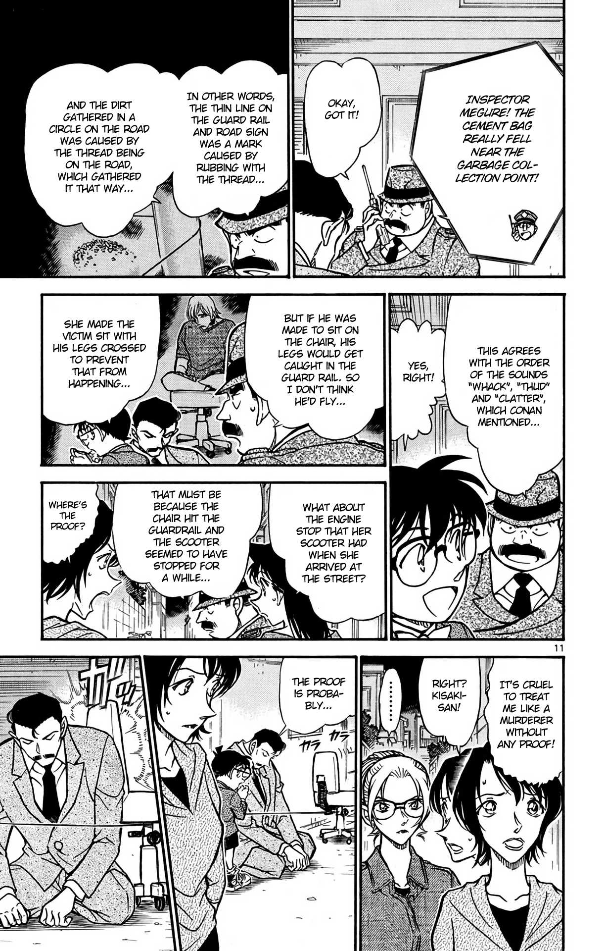 Detective Conan Chapter 612 page 12 - Chapter 612: Mechanics & the Alibi